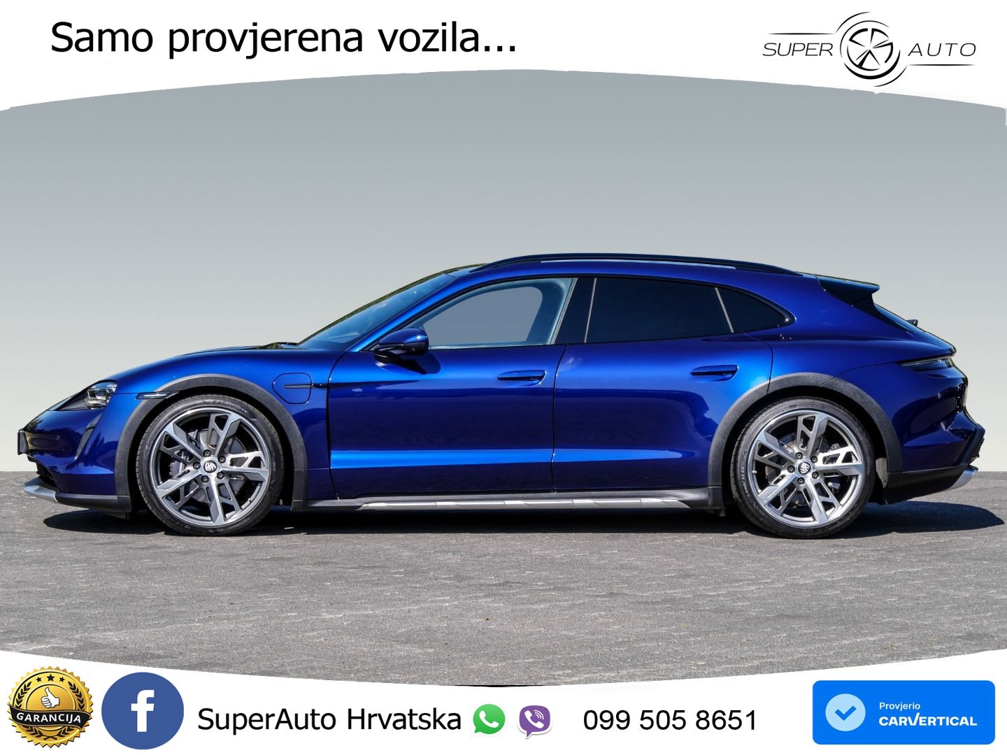 Porsche Taycan Cross Turismo 4 93.4 kWh (476 KS)