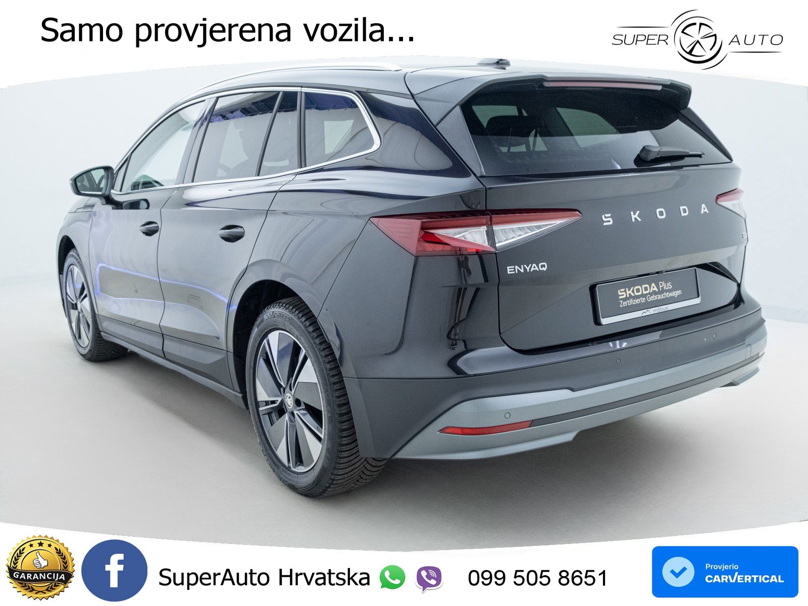 Škoda Enyaq iV 85x 82 kWh (286 KS) AWD