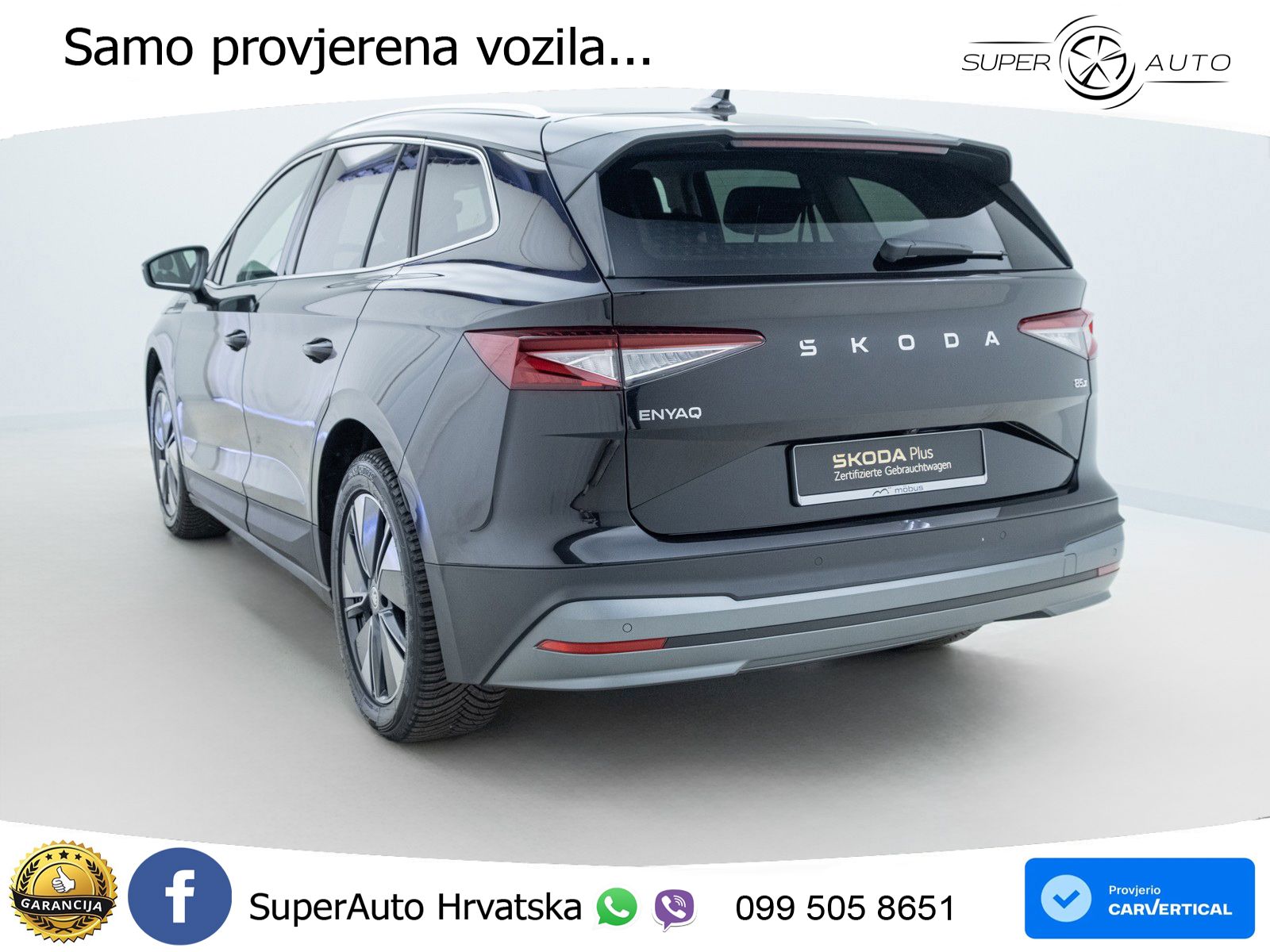 Škoda Enyaq iV 85x 82 kWh (286 KS) AWD