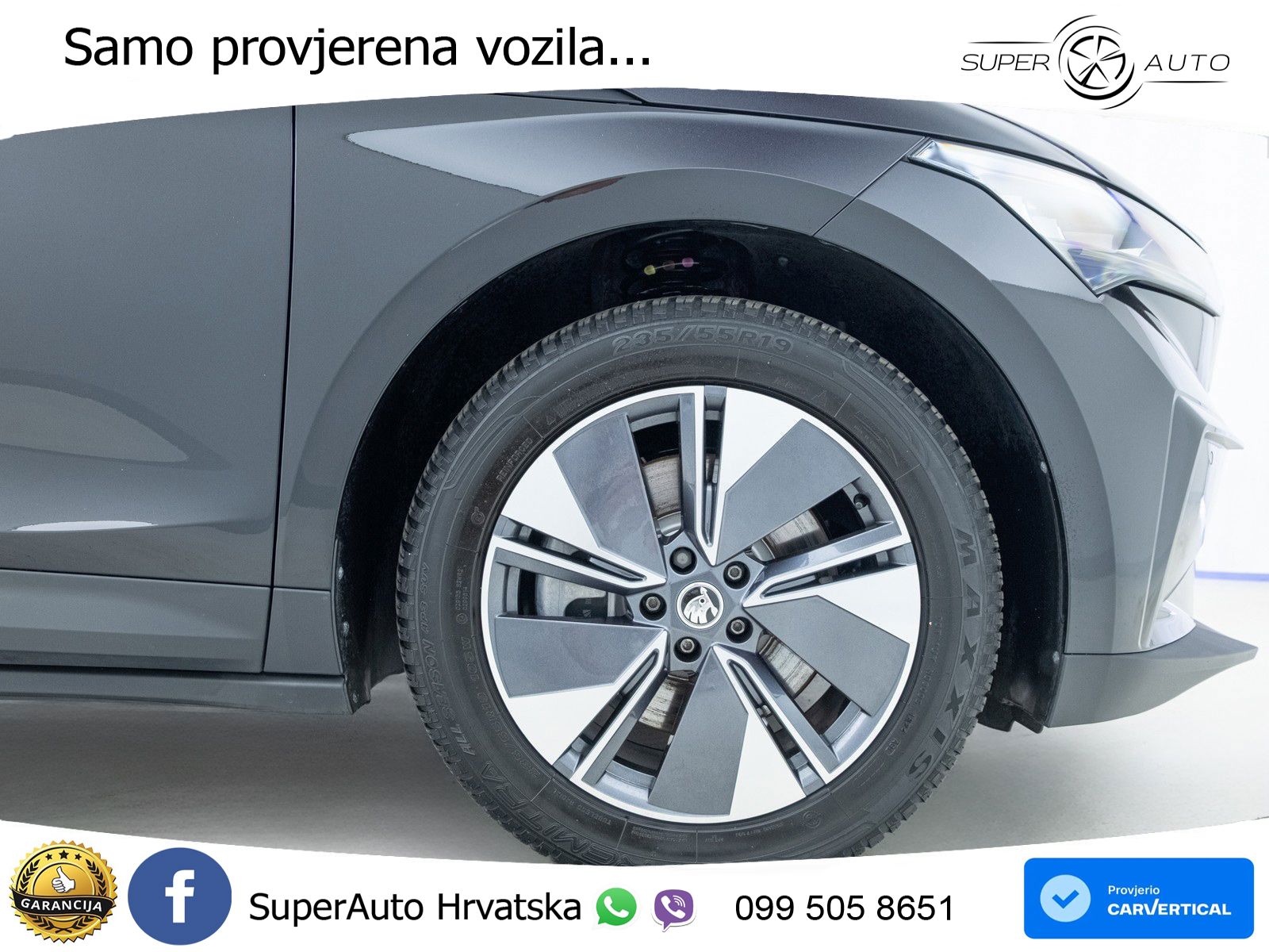 Škoda Enyaq iV 85x 82 kWh (286 KS) AWD