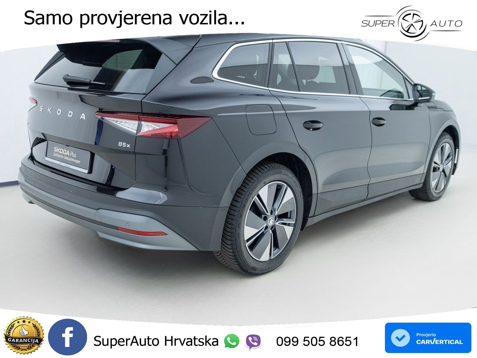 Škoda Enyaq iV 85x 82 kWh (286 KS) AWD