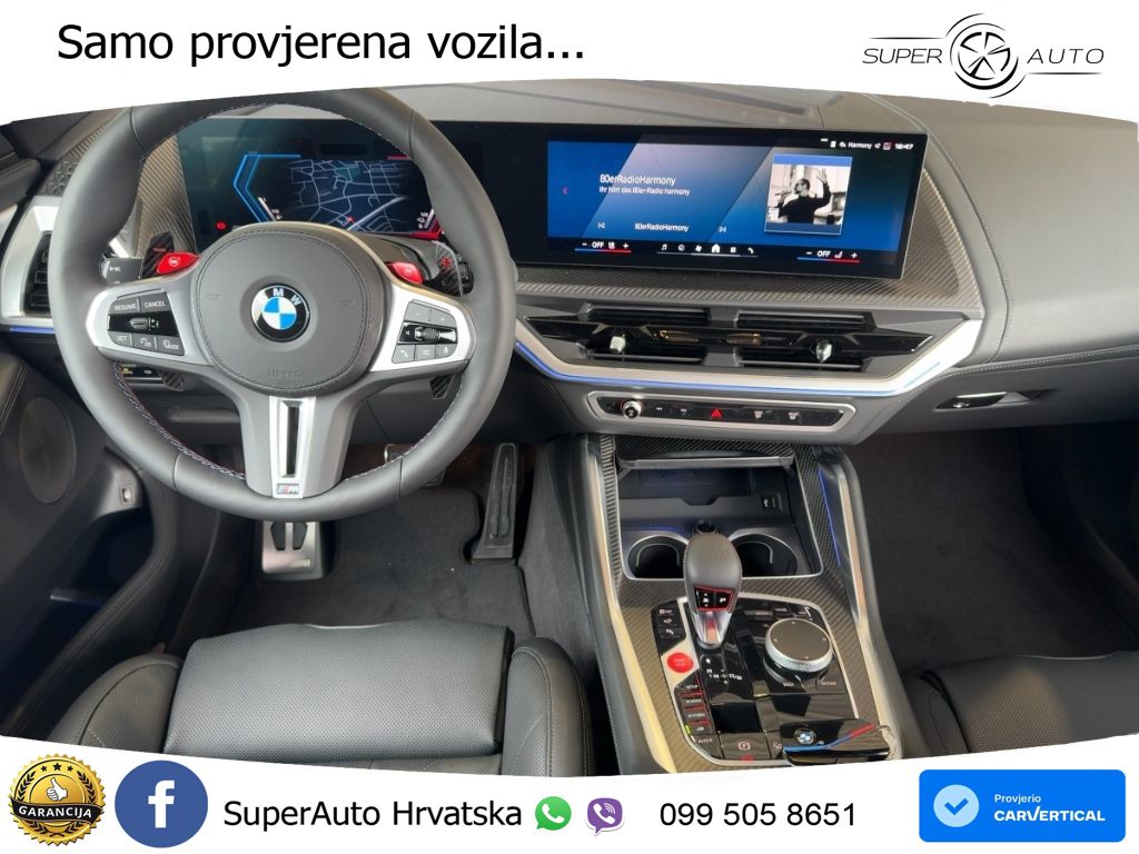 BMW XM 50e (476 KS) M xDrive M Steptronic LED+GR SJED+ACC