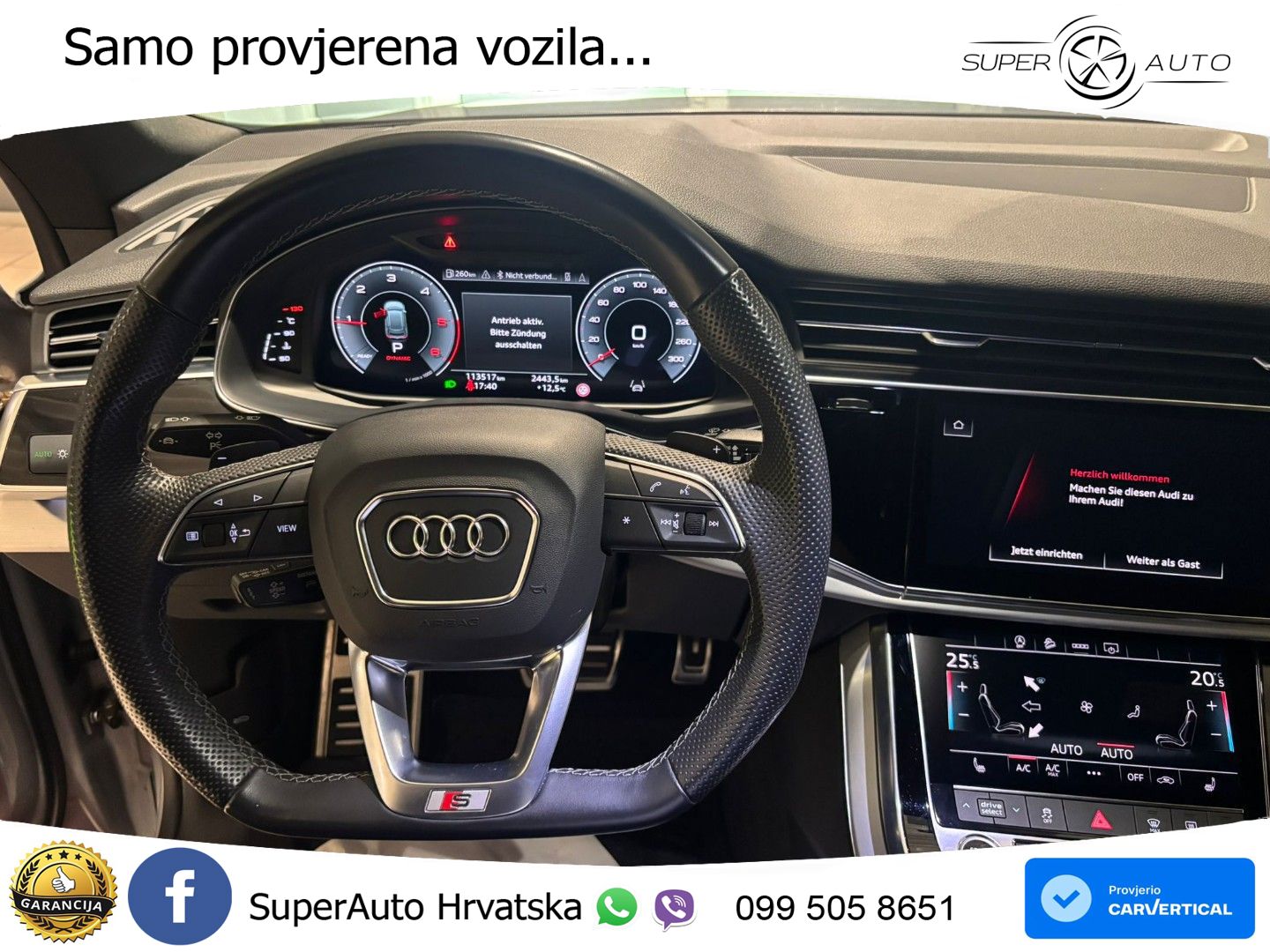 Audi Q8 50 TDI V6 (286 KS) quattro Tiptronic