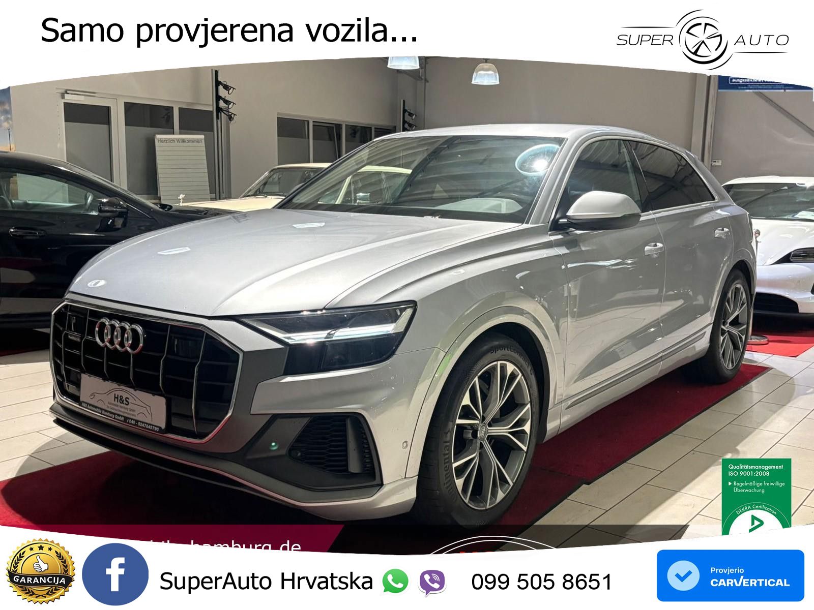 Audi Q8 50 TDI V6 (286 KS) quattro Tiptronic