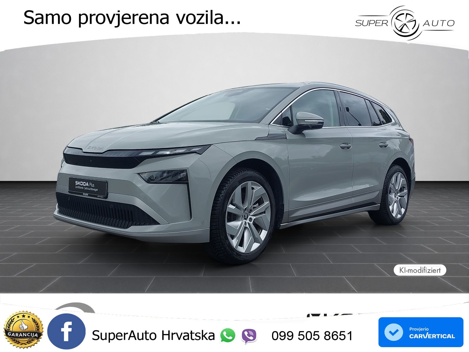 Škoda Enyaq 85 82 kWh (286 KS) LED+GR SJED+ACC