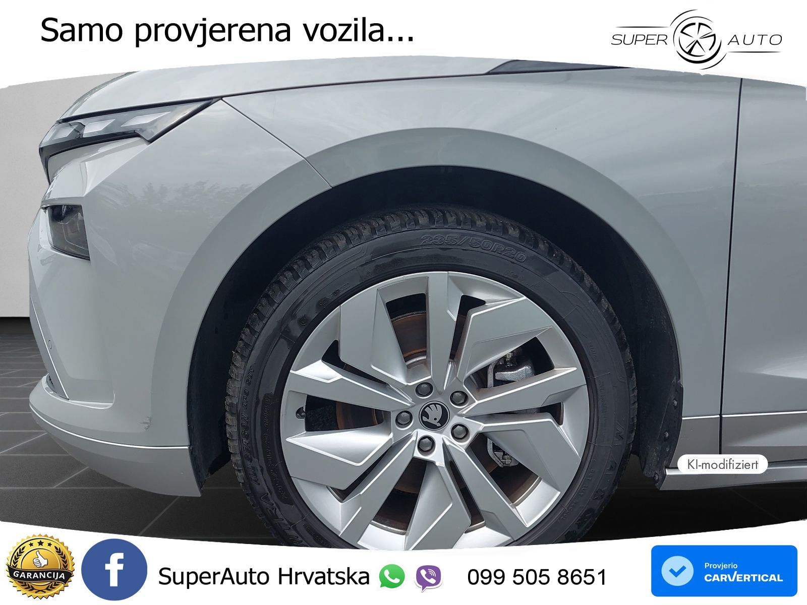 Škoda Enyaq 85 82 kWh (286 KS) LED+GR SJED+ACC