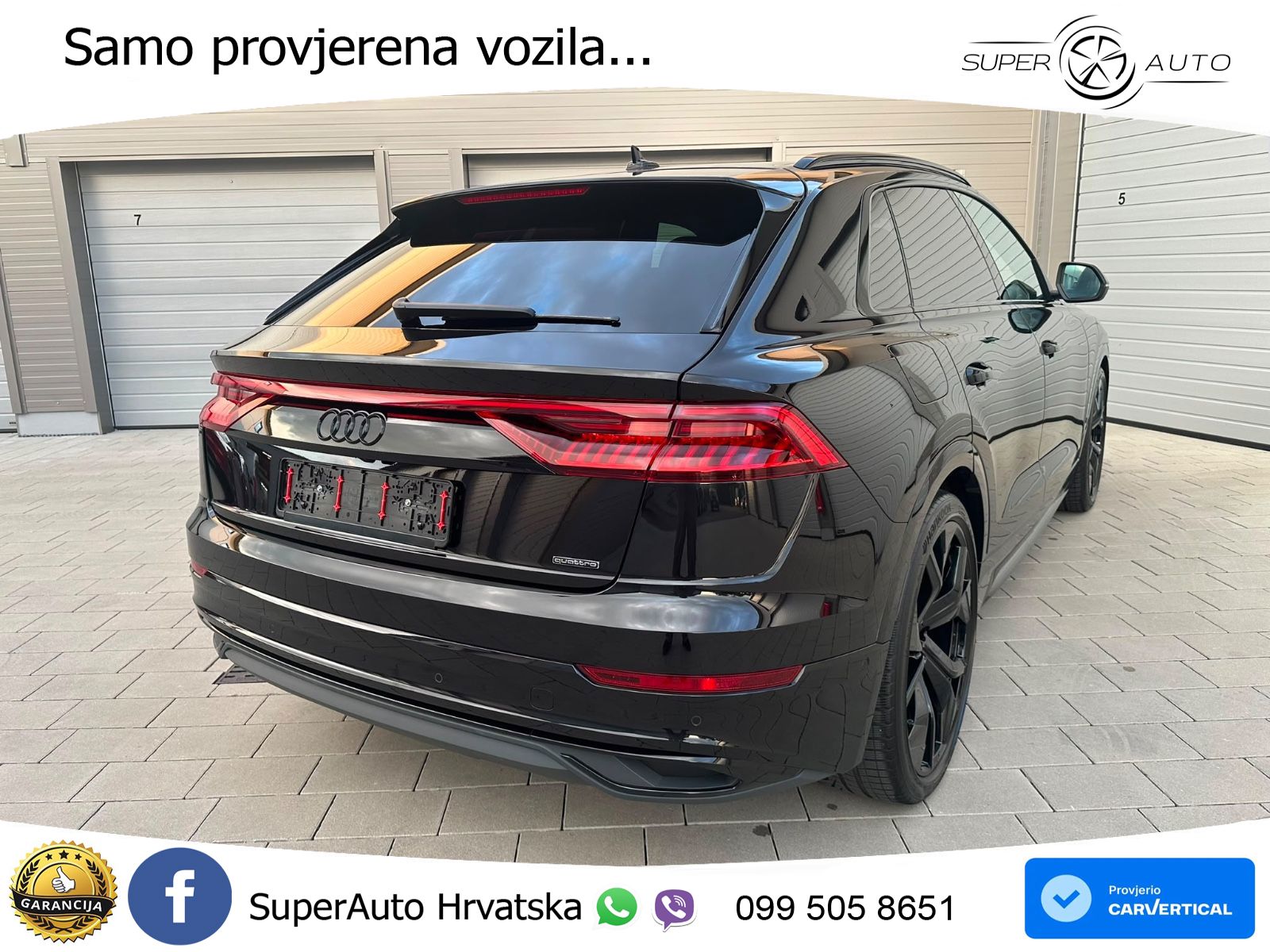 Audi Q8 50 TDI V6 (286 KS) quattro Tiptronic