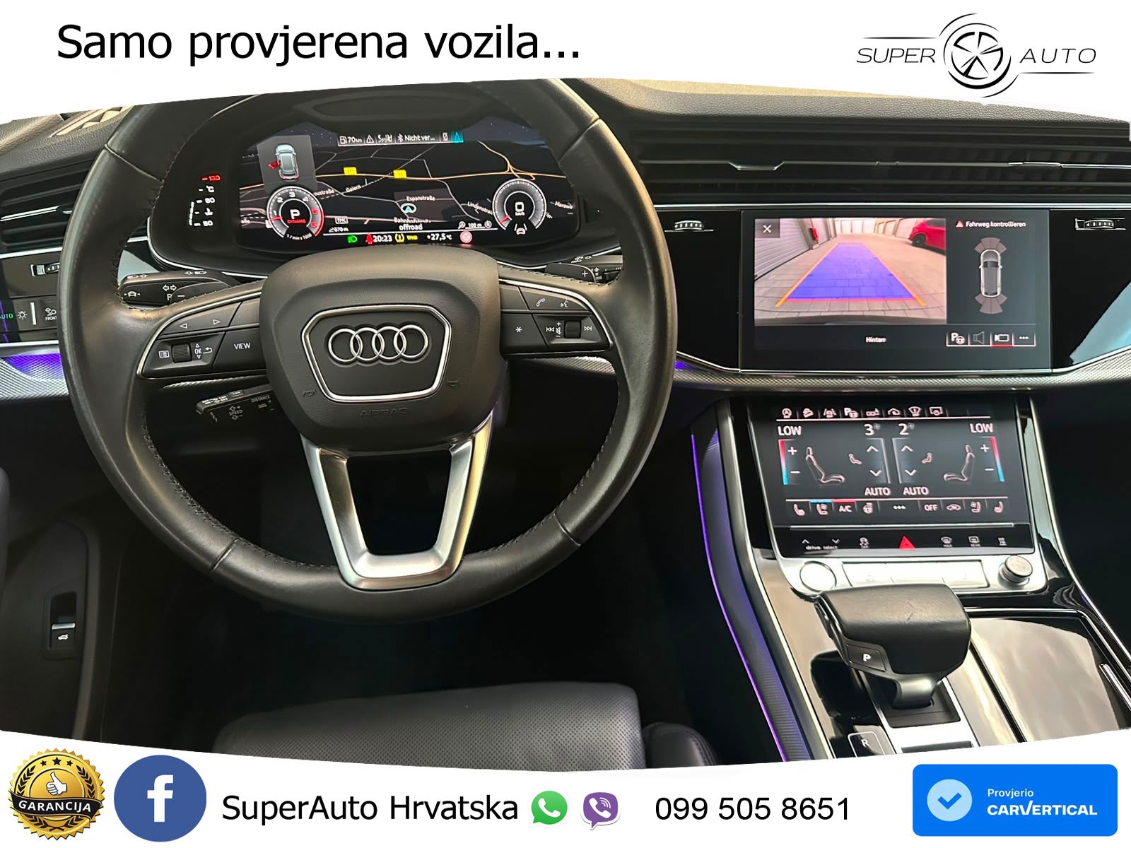 Audi Q8 50 TDI V6 (286 KS) quattro Tiptronic