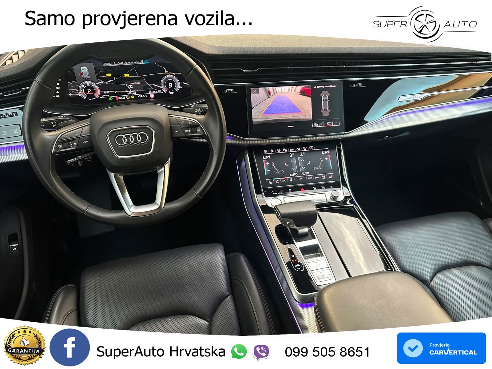 Audi Q8 50 TDI V6 (286 KS) quattro Tiptronic