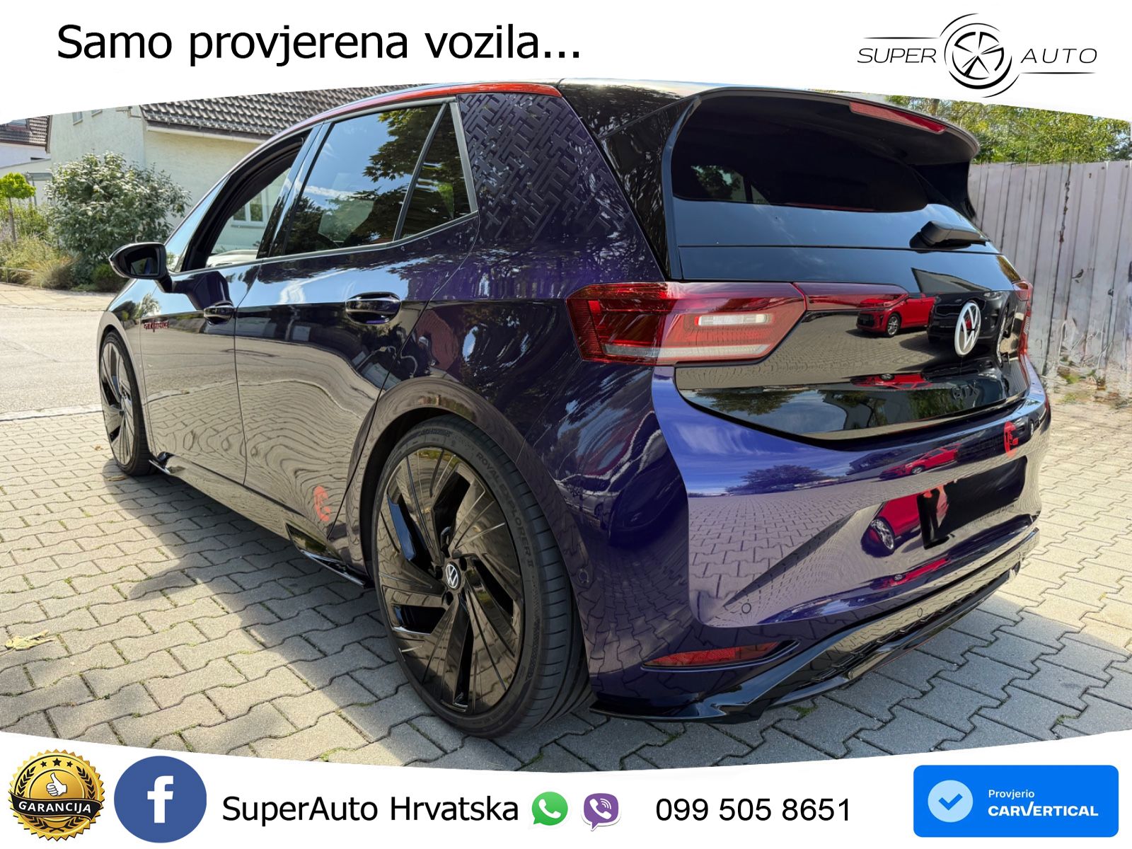 Volkswagen ID.3 GTX 84 kWh (286 KS) LED+GR SJED+ACC