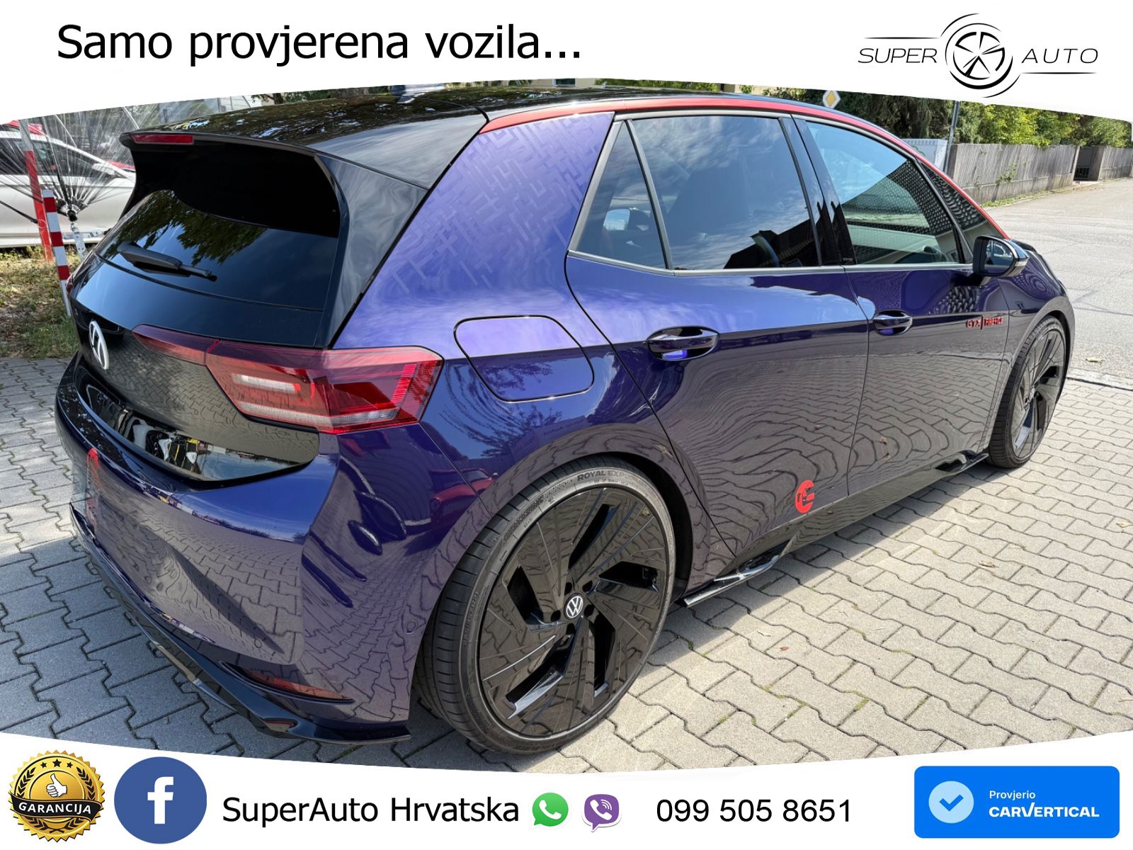 Volkswagen ID.3 GTX 84 kWh (286 KS) LED+GR SJED+ACC