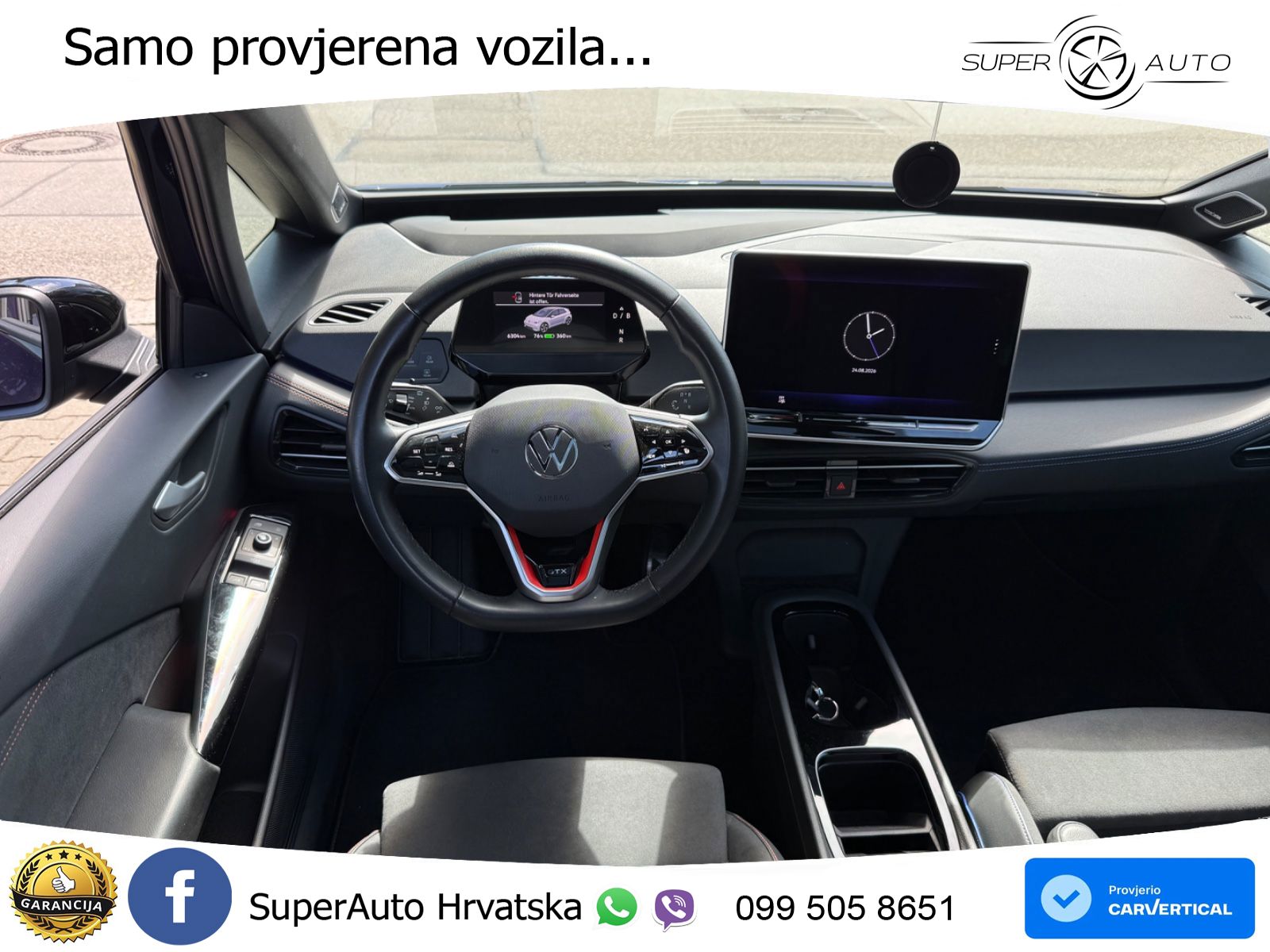 Volkswagen ID.3 GTX 84 kWh (286 KS) LED+GR SJED+ACC