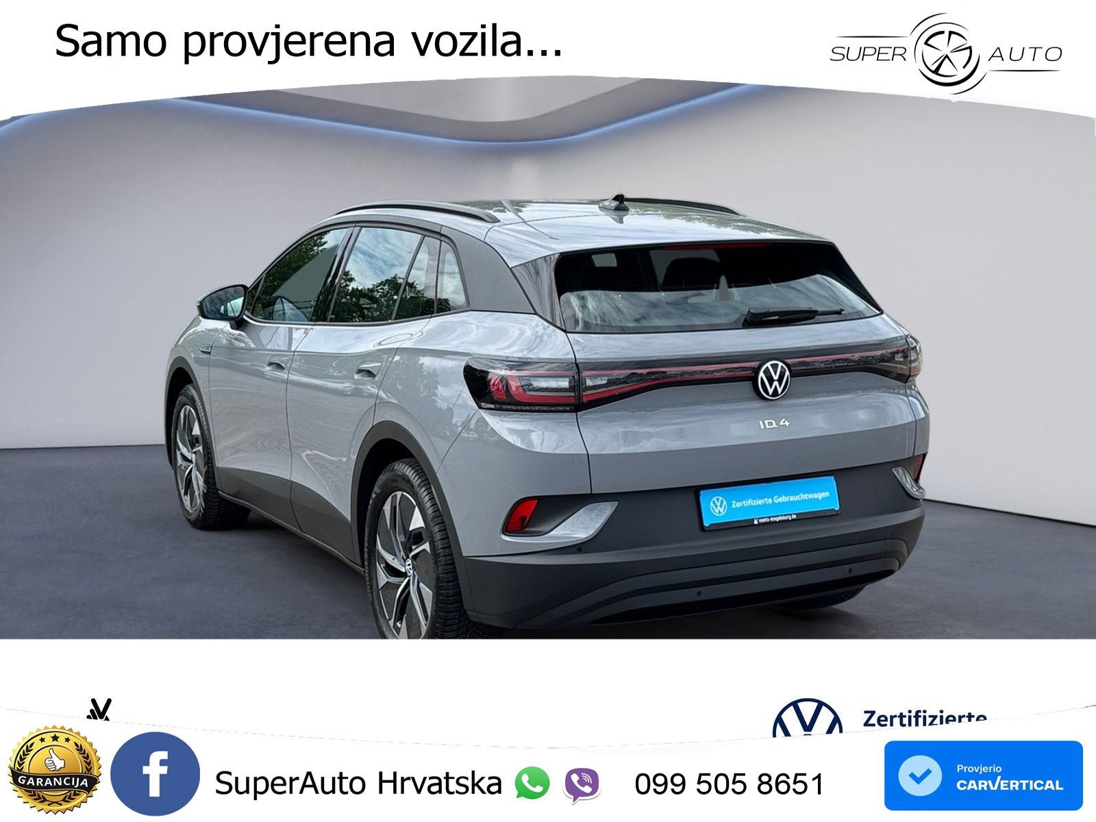 Volkswagen ID.4 Pro Performance 82 kWh (204 KS)
