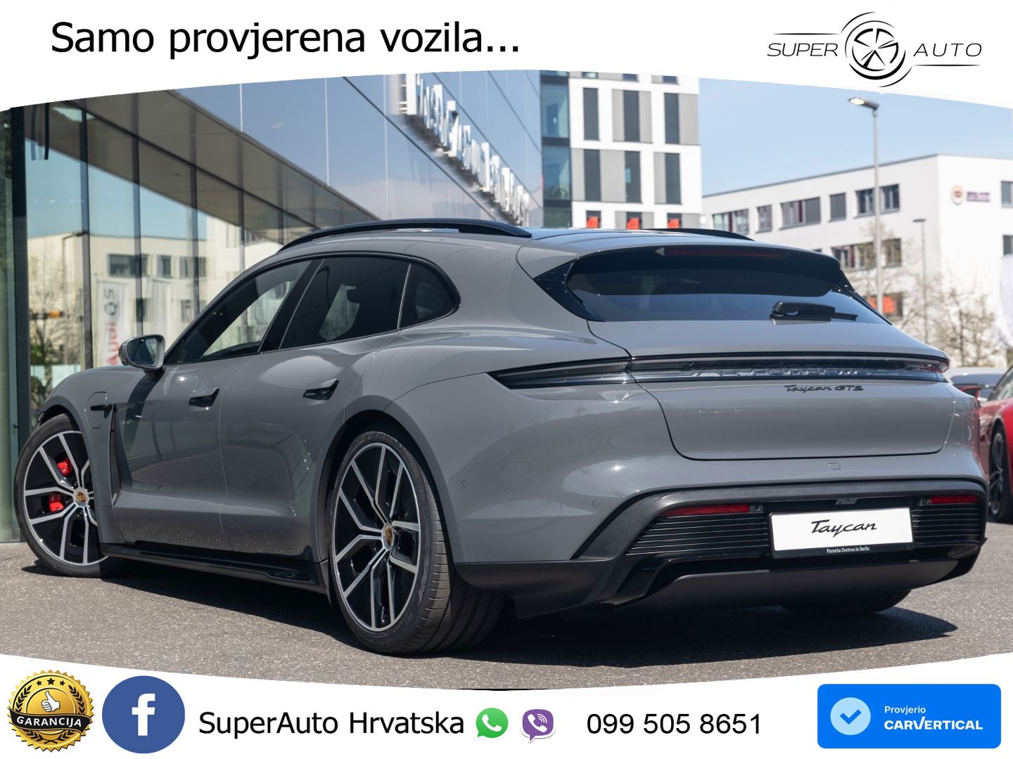 Porsche Taycan Sport Turismo GTS 105 kWh (700 KS)