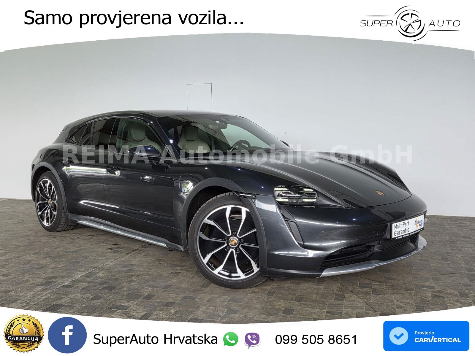 Porsche Taycan Cross Turismo 4 93.4 kWh (476 KS)