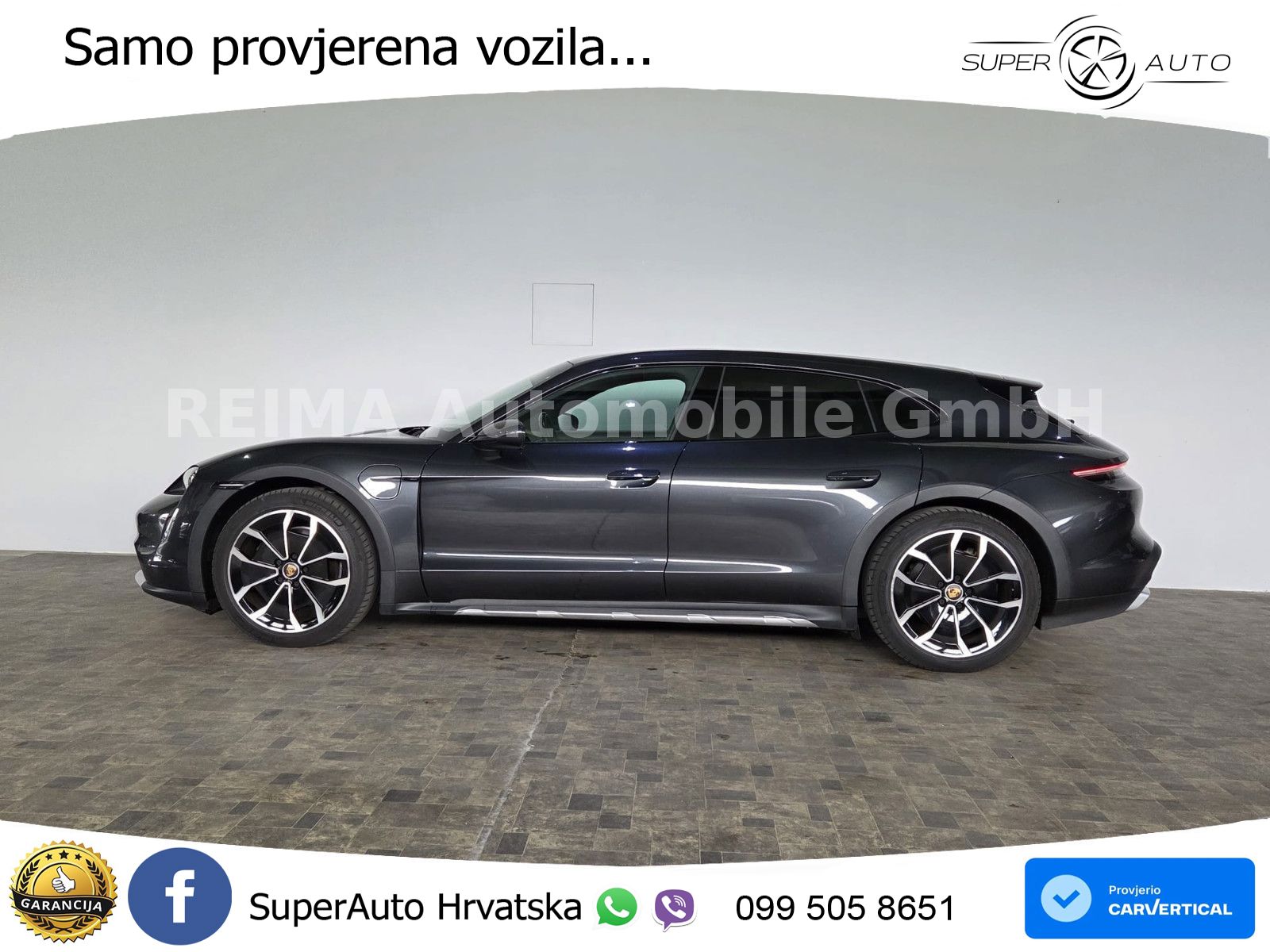 Porsche Taycan Cross Turismo 4 93.4 kWh (476 KS)