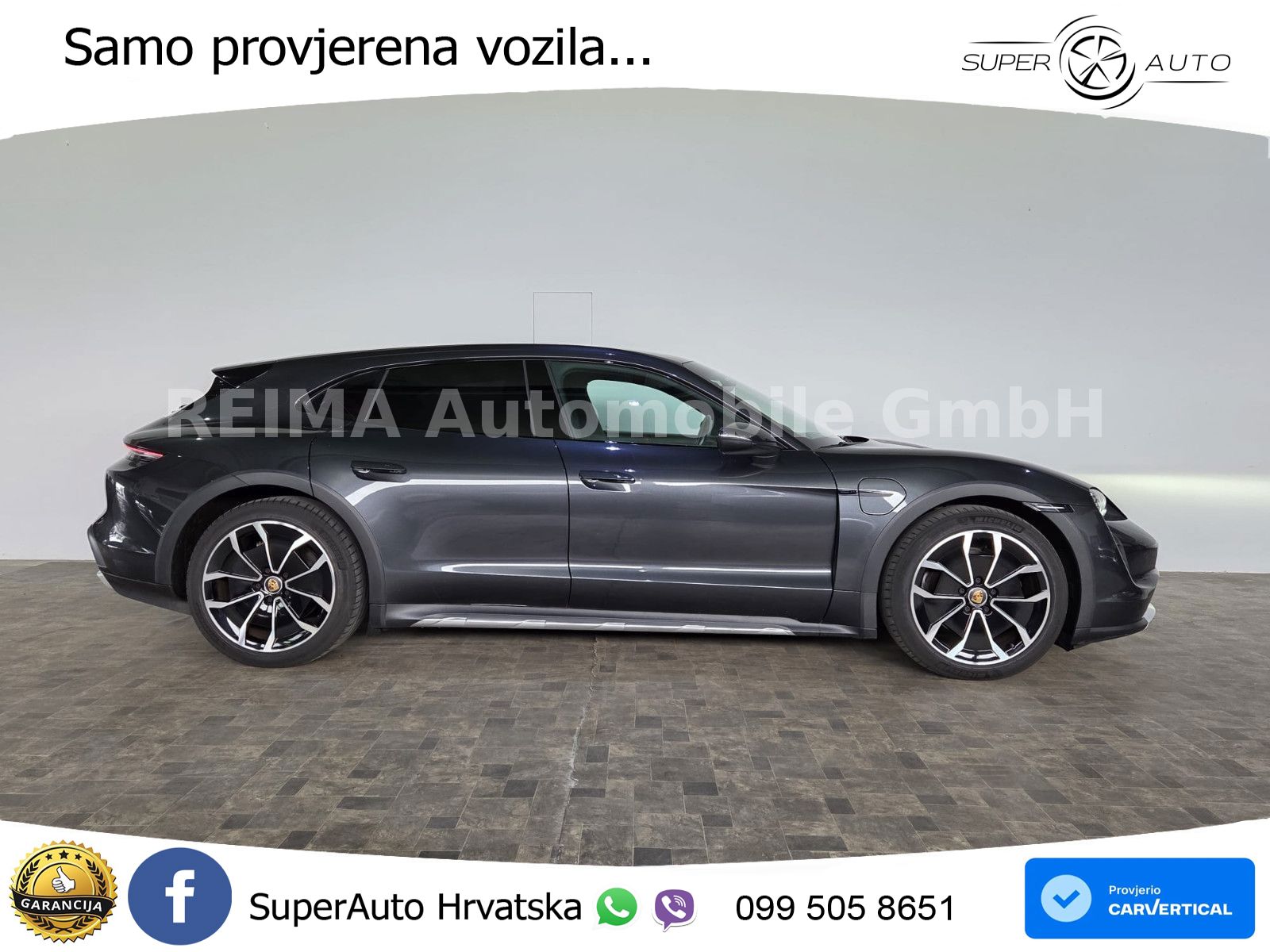 Porsche Taycan Cross Turismo 4 93.4 kWh (476 KS)
