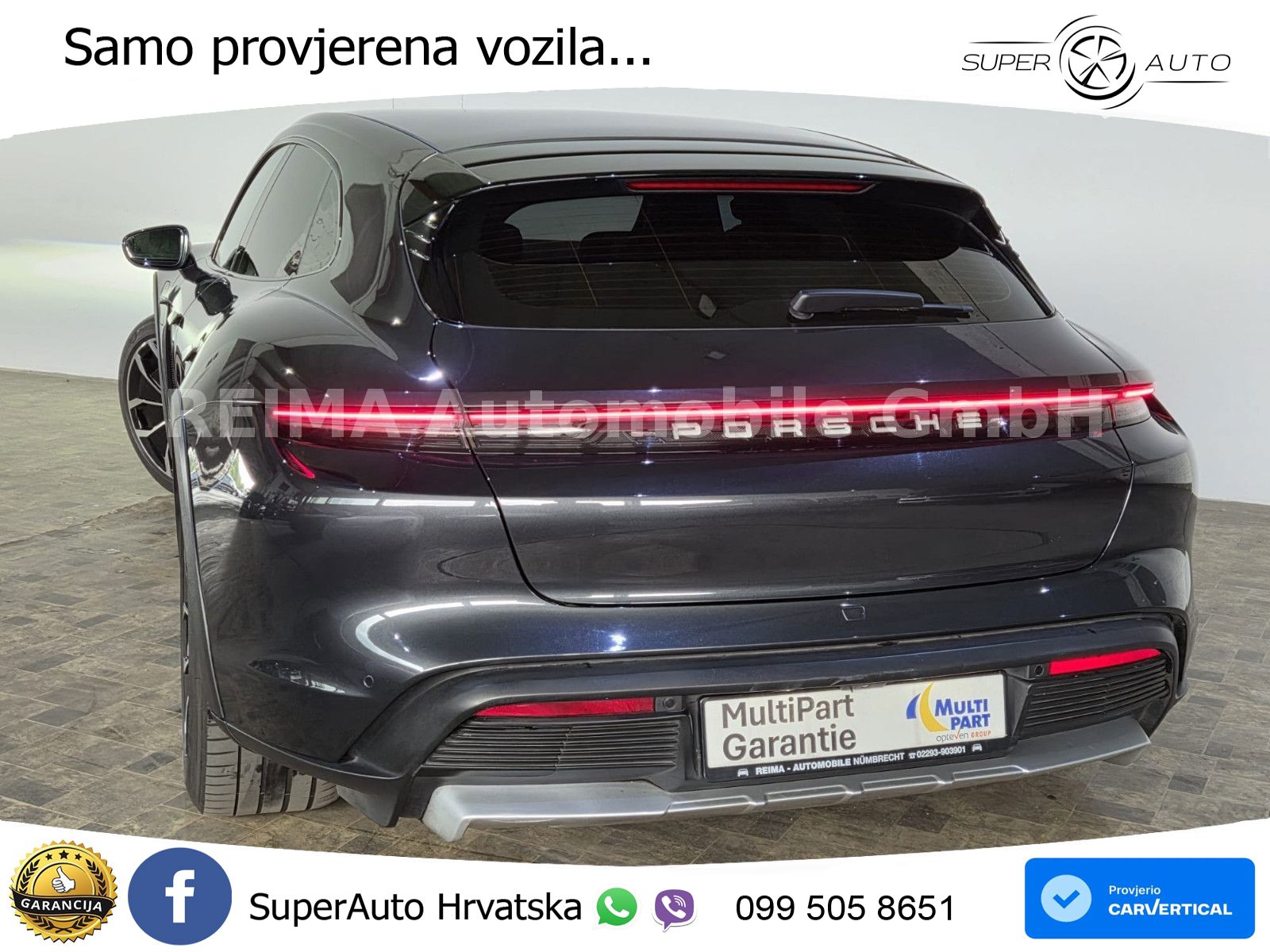 Porsche Taycan Cross Turismo 4 93.4 kWh (476 KS)