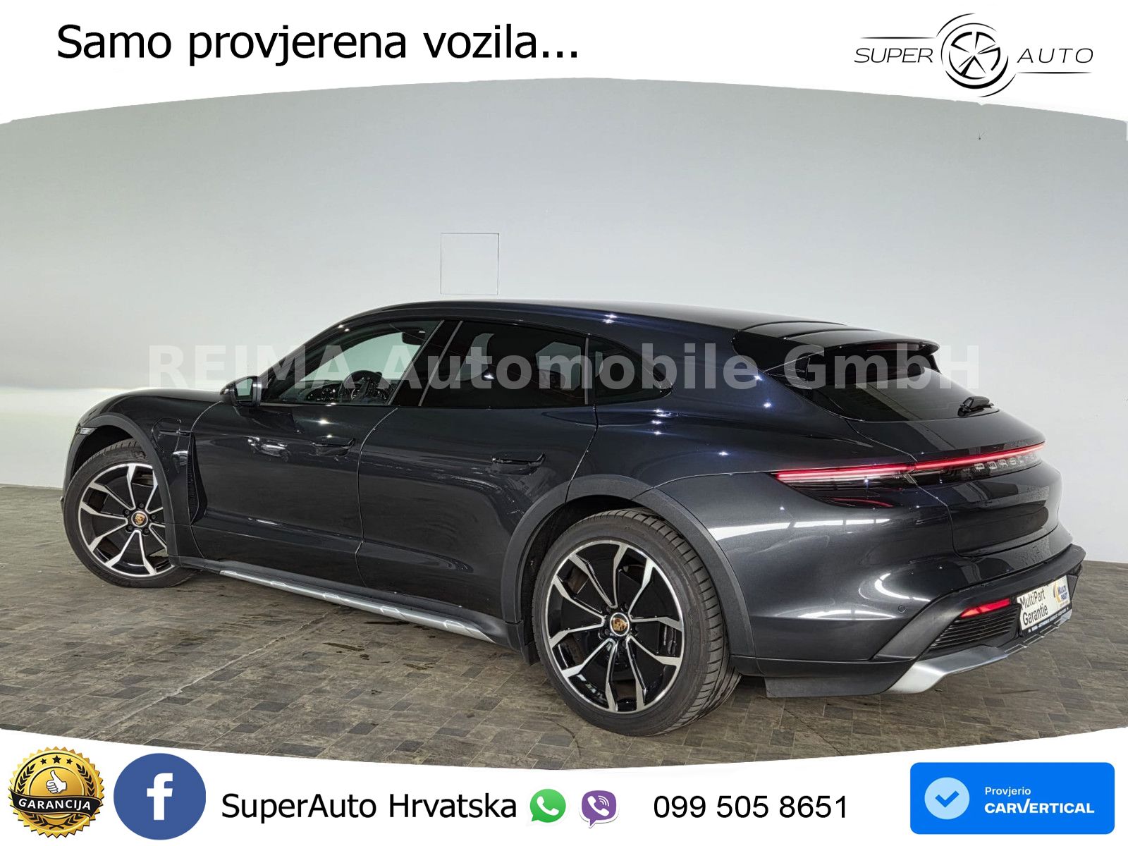 Porsche Taycan Cross Turismo 4 93.4 kWh (476 KS)