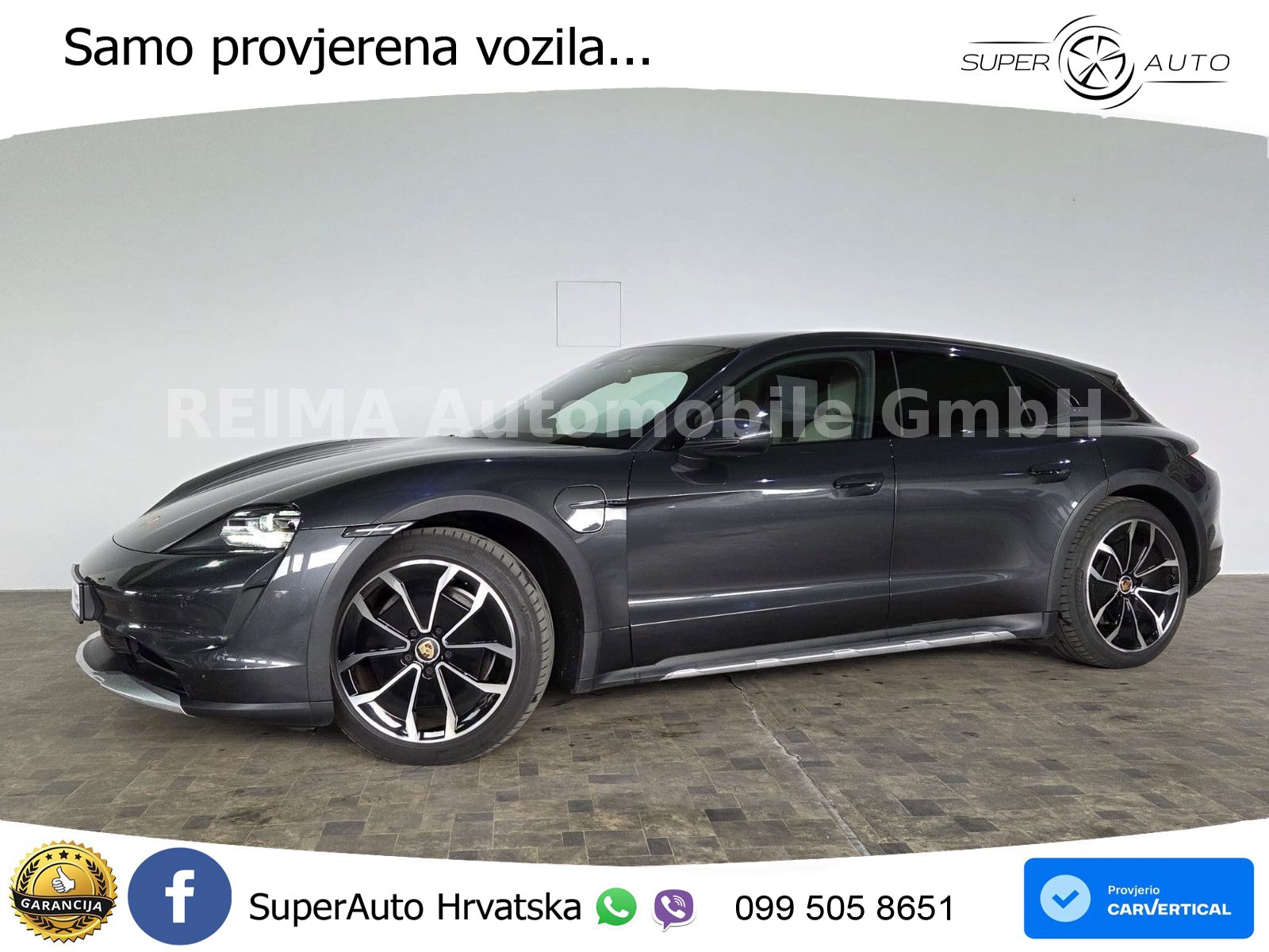 Porsche Taycan Cross Turismo 4 93.4 kWh (476 KS)