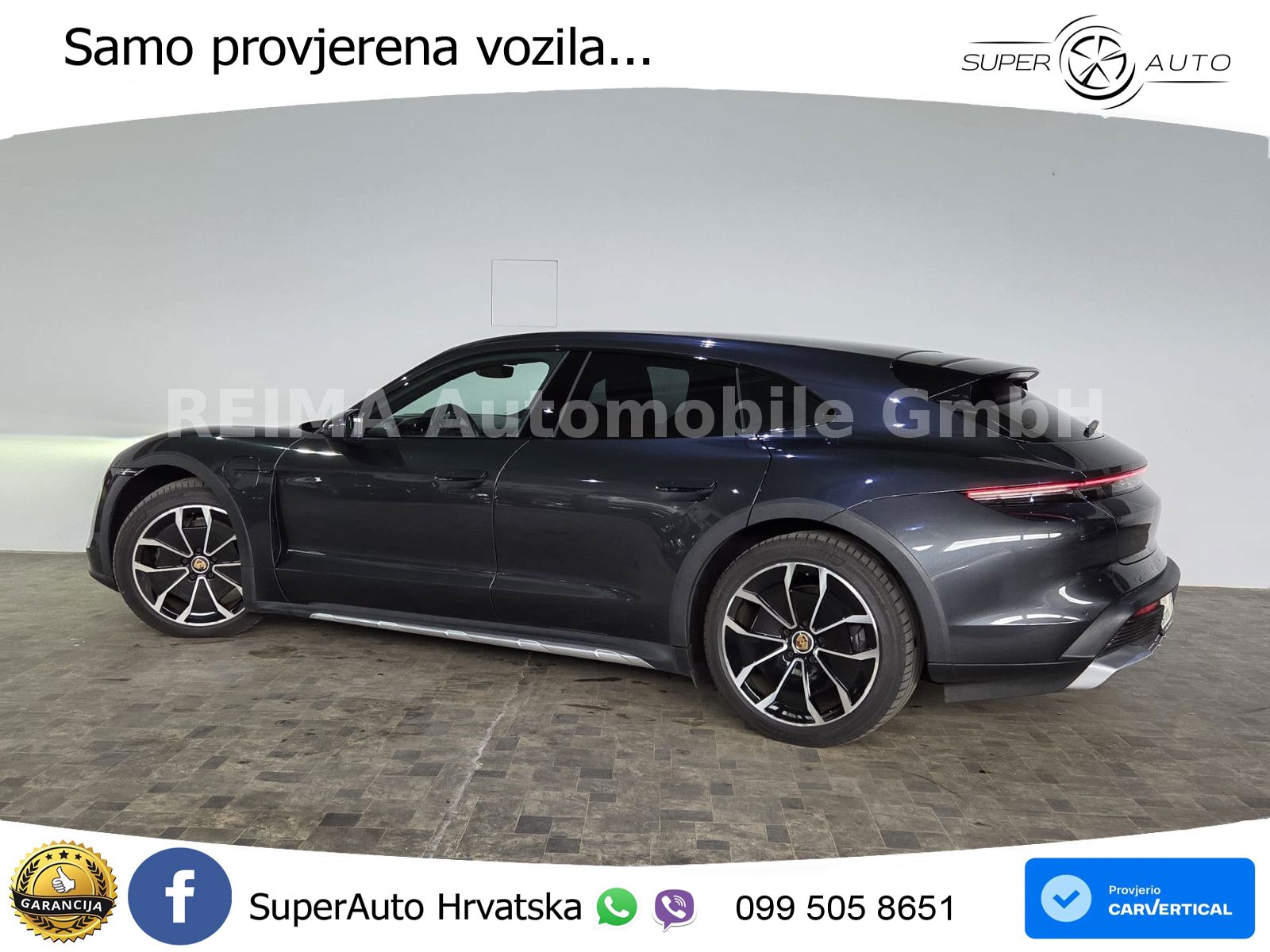 Porsche Taycan Cross Turismo 4 93.4 kWh (476 KS)