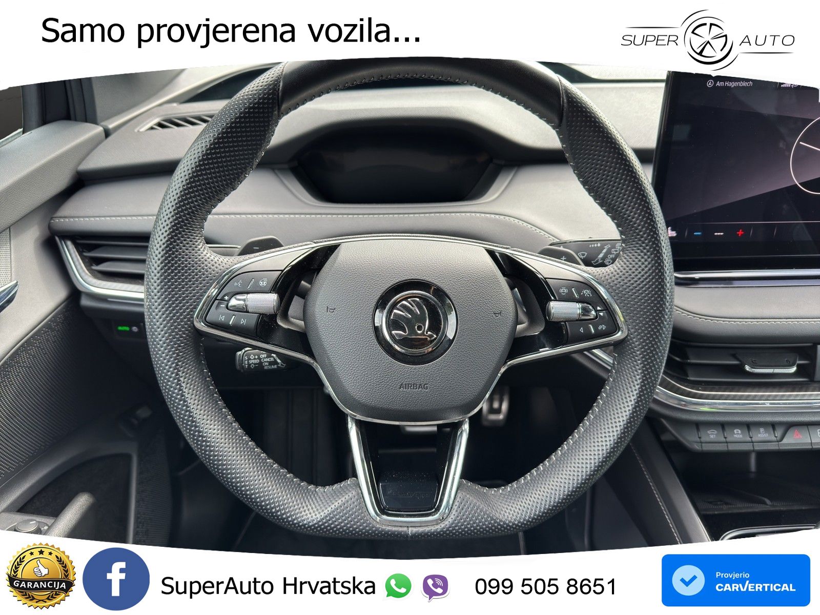 Škoda Enyaq iV 80 82 kWh (204 KS) SportLine LED+GR SJED+ACC