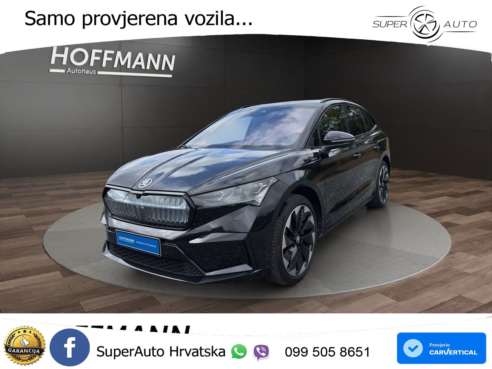 Škoda Enyaq iV 80 82 kWh (204 KS) SportLine LED+GR SJED+ACC