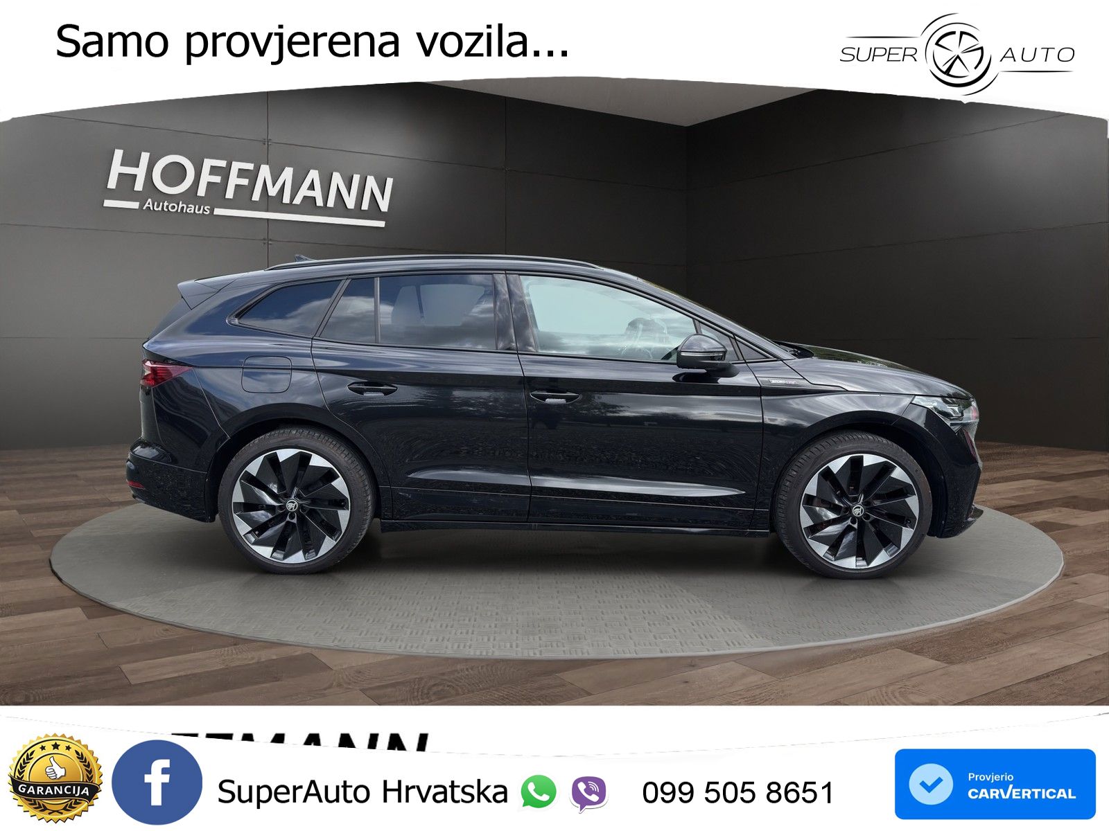 Škoda Enyaq iV 80 82 kWh (204 KS) SportLine LED+GR SJED+ACC