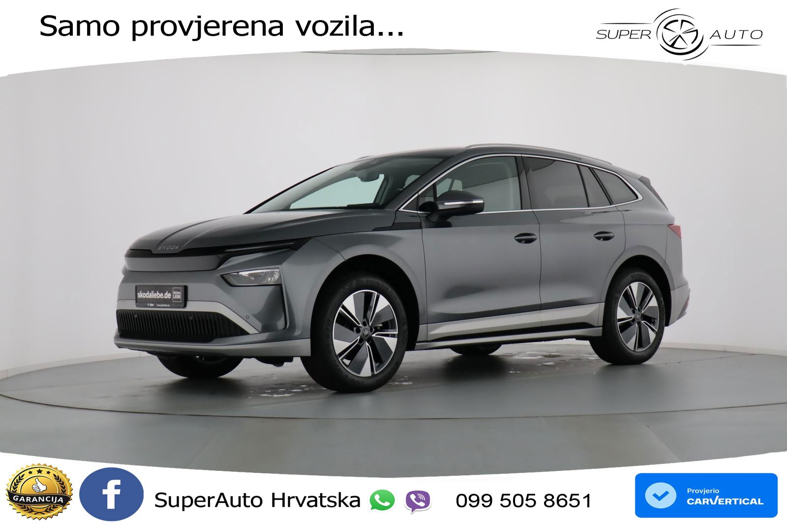 Škoda Enyaq 60 63 kWh (204 KS) LED+GR SJED+ACC