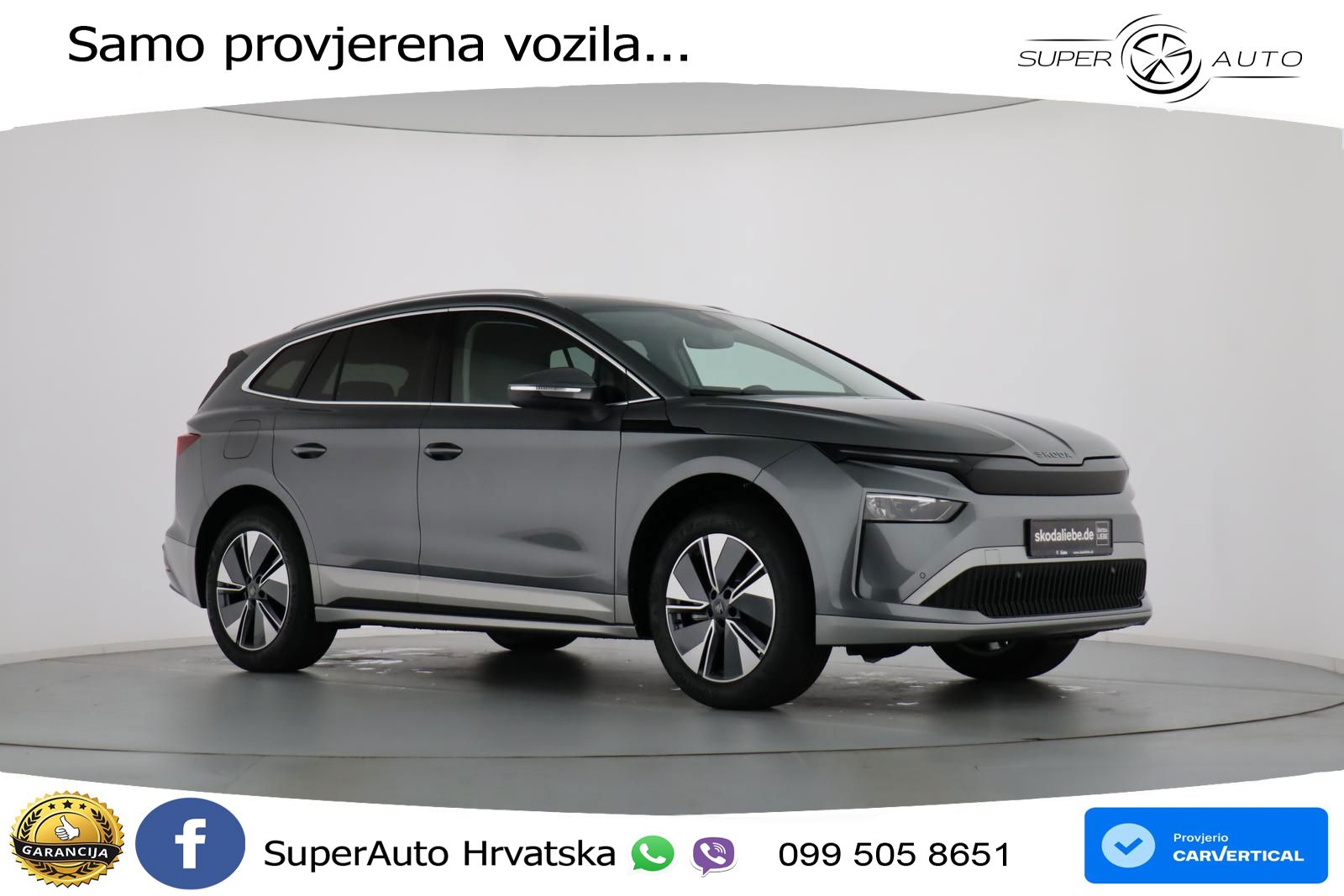 Škoda Enyaq 60 63 kWh (204 KS) LED+GR SJED+ACC