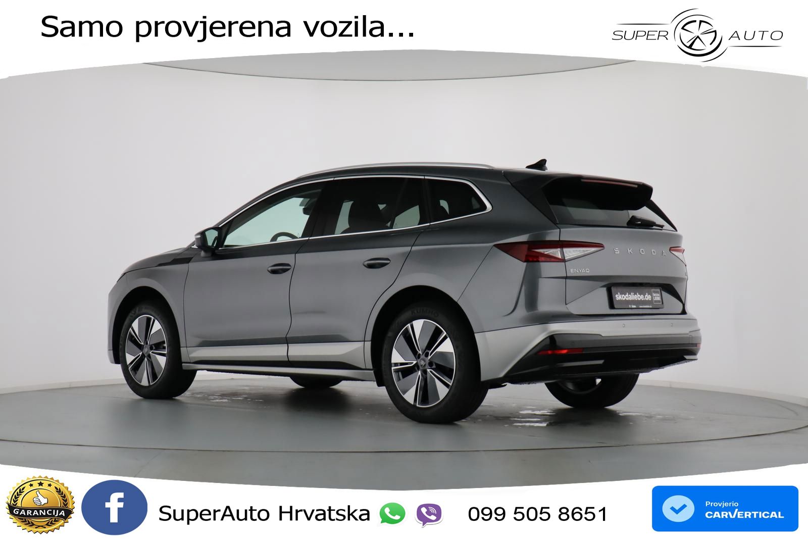 Škoda Enyaq 60 63 kWh (204 KS) LED+GR SJED+ACC