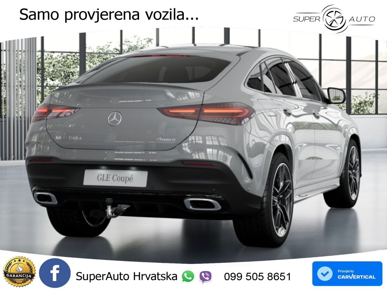 Mercedes GLE Coupe 450d (367 KS) EQ Boost 4MATIC 9G-TRONIC AMG LED+GR SJED+ACC