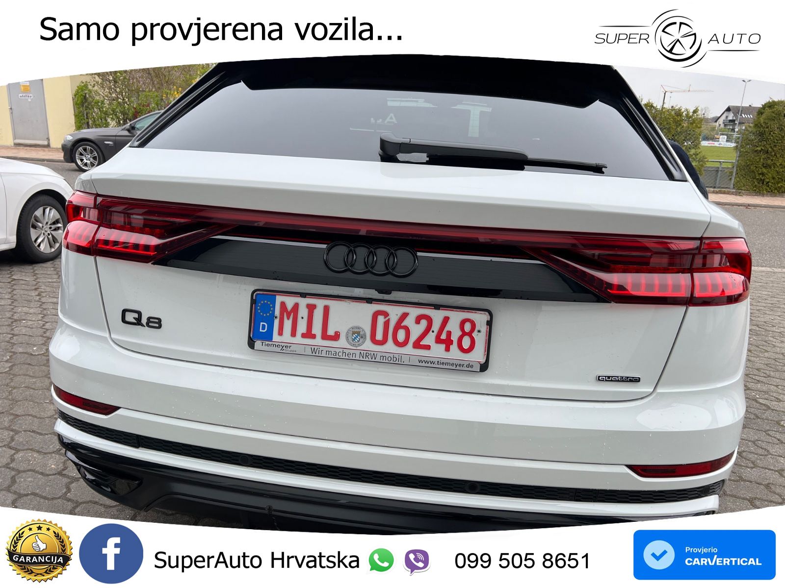 Audi Q8 50 TDI V6 (286 KS) quattro Tiptronic