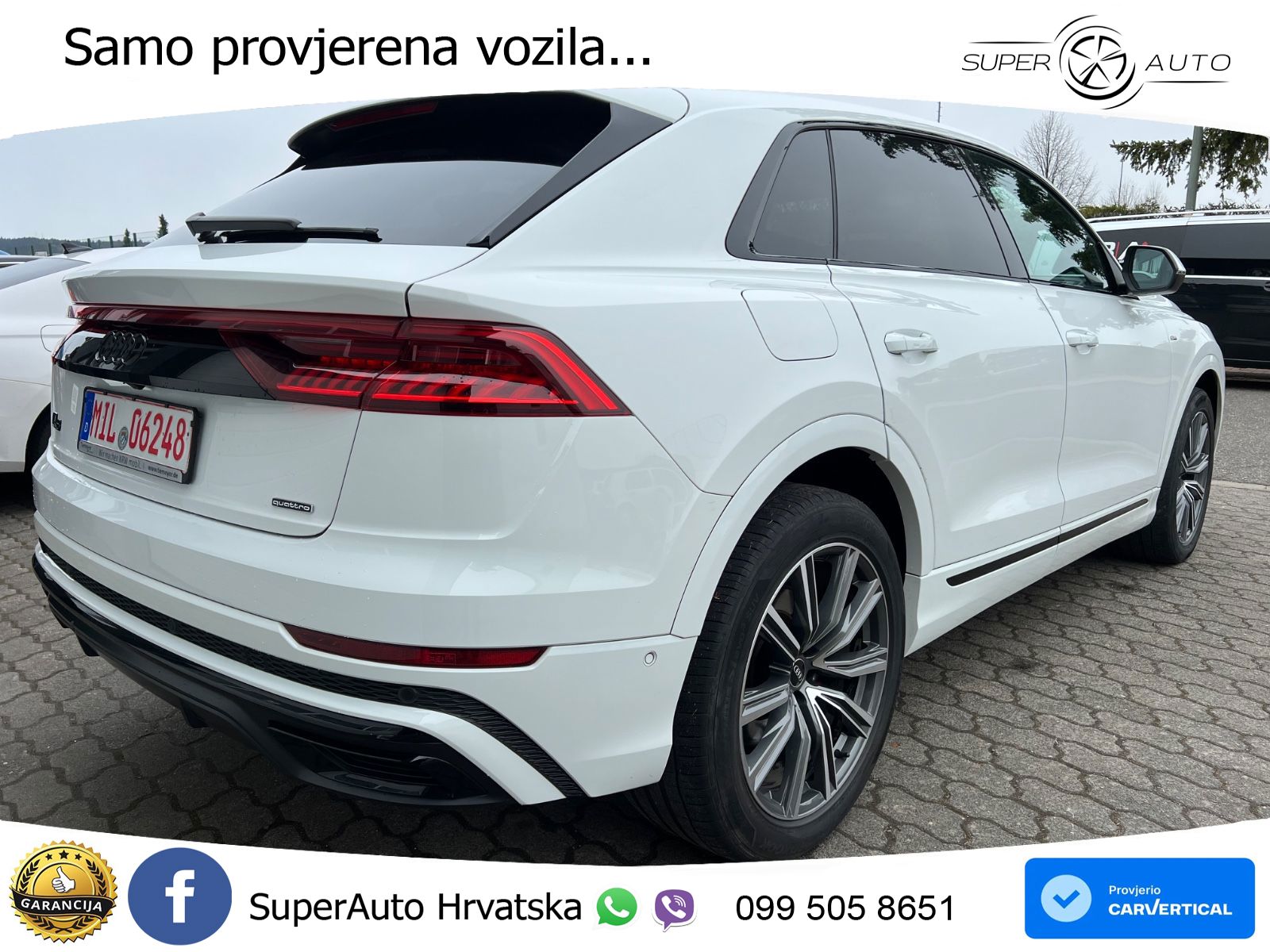 Audi Q8 50 TDI V6 (286 KS) quattro Tiptronic