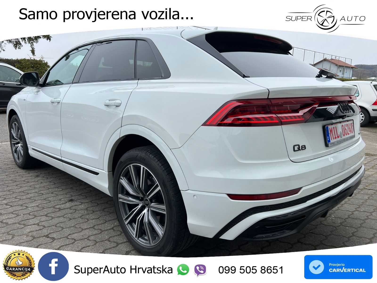 Audi Q8 50 TDI V6 (286 KS) quattro Tiptronic