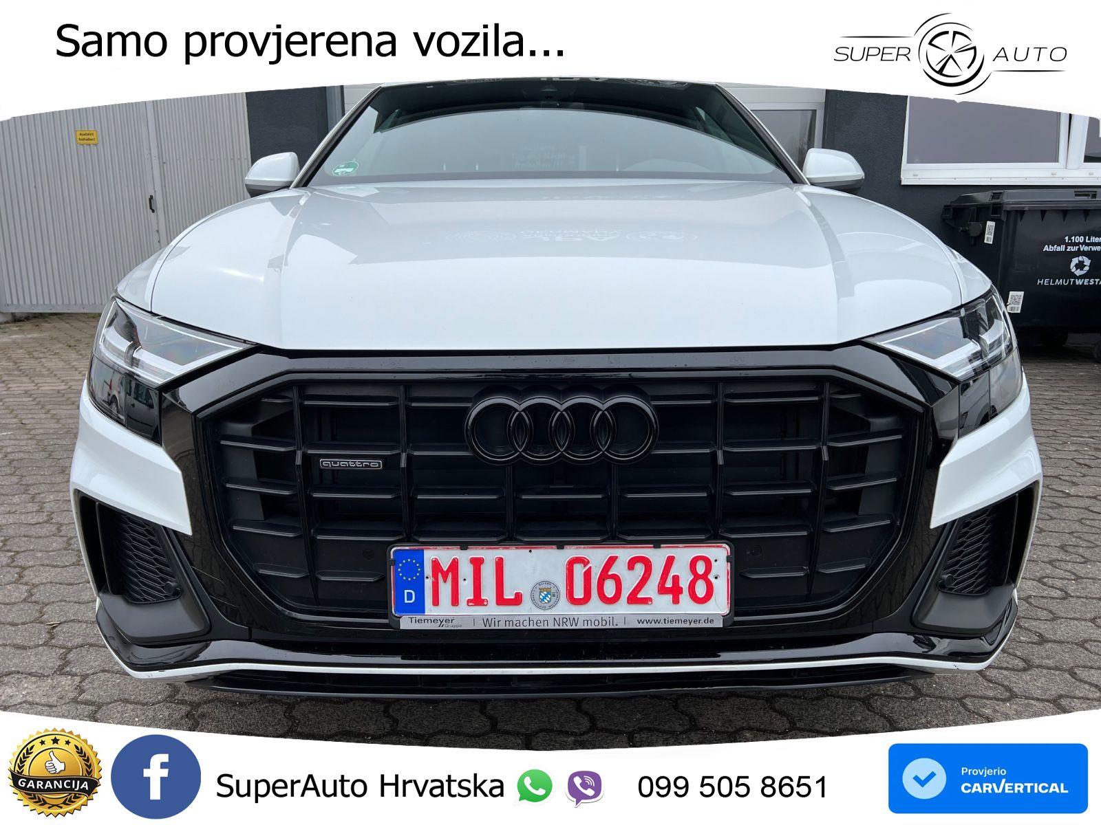 Audi Q8 50 TDI V6 (286 KS) quattro Tiptronic