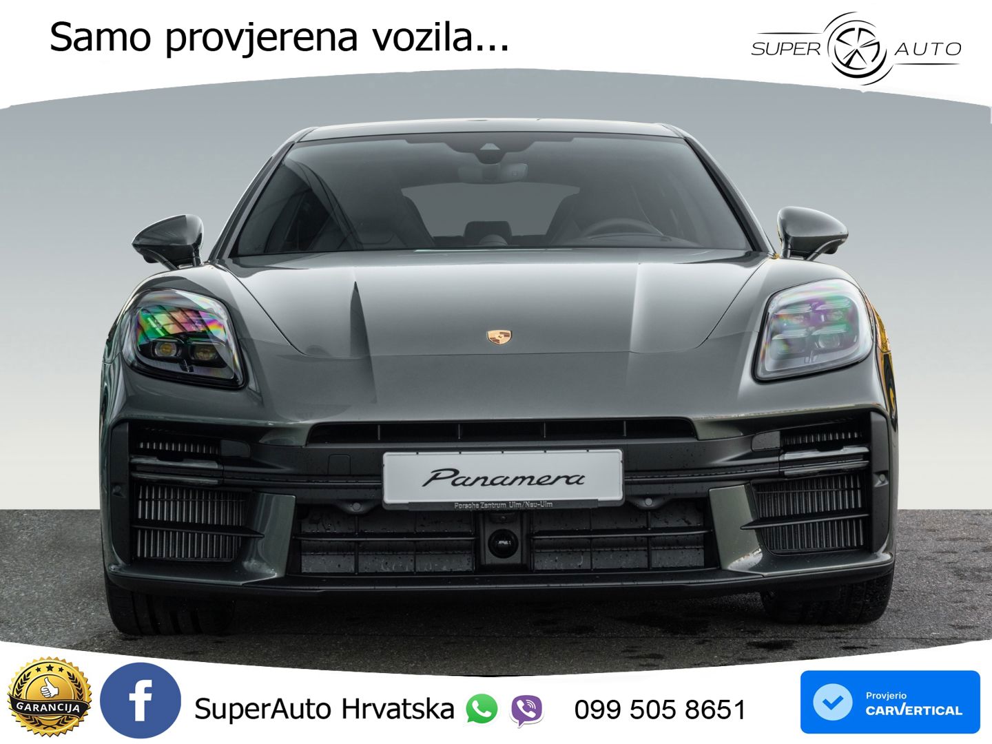 Porsche Panamera 4 2.9 V6 (470 KS) E-Hybrid PDK ZRAČNI+ACC+GR SJED+KAM+PANO