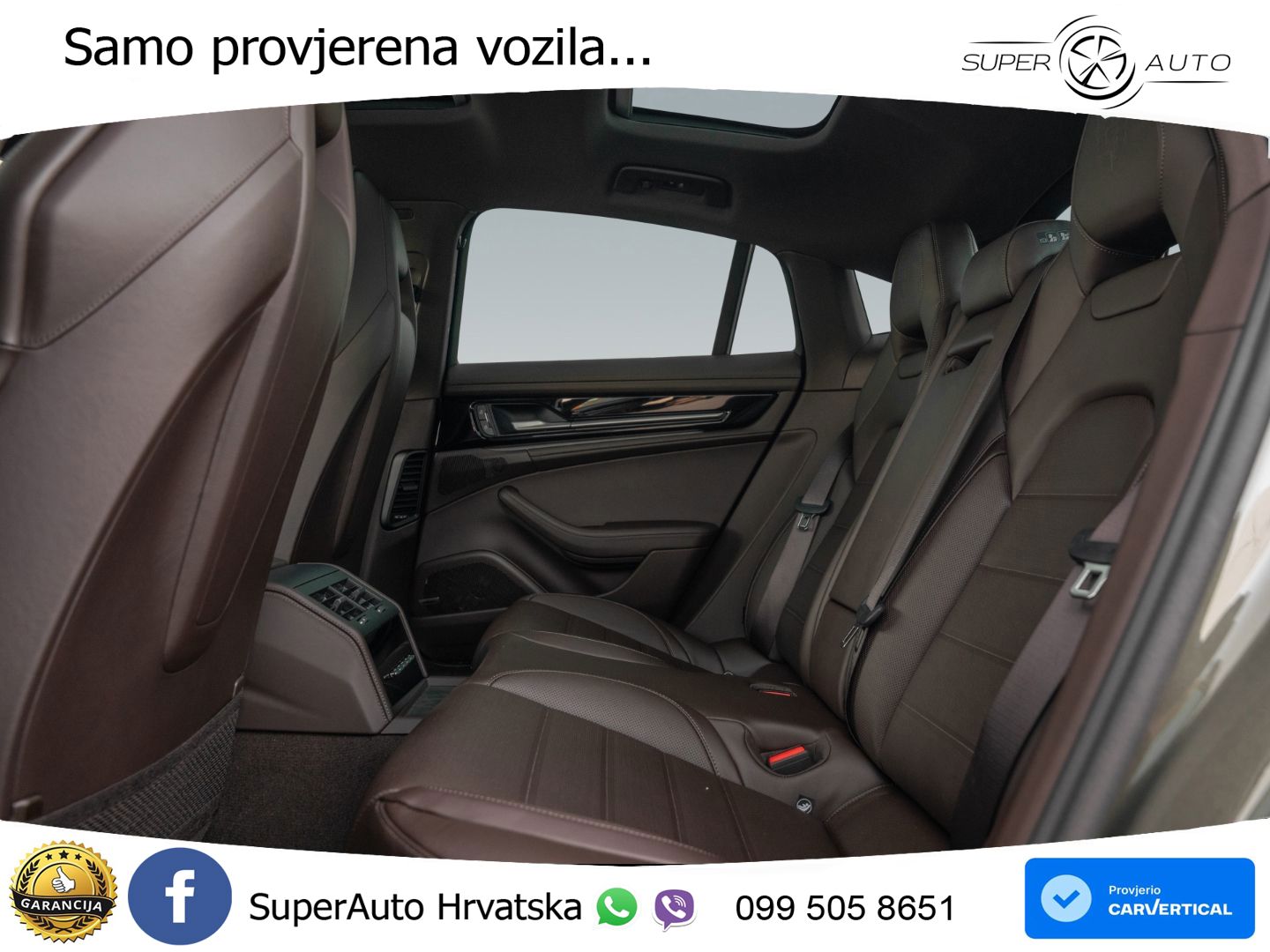 Porsche Panamera 4 2.9 V6 (470 KS) E-Hybrid PDK ZRAČNI+ACC+GR SJED+KAM+PANO