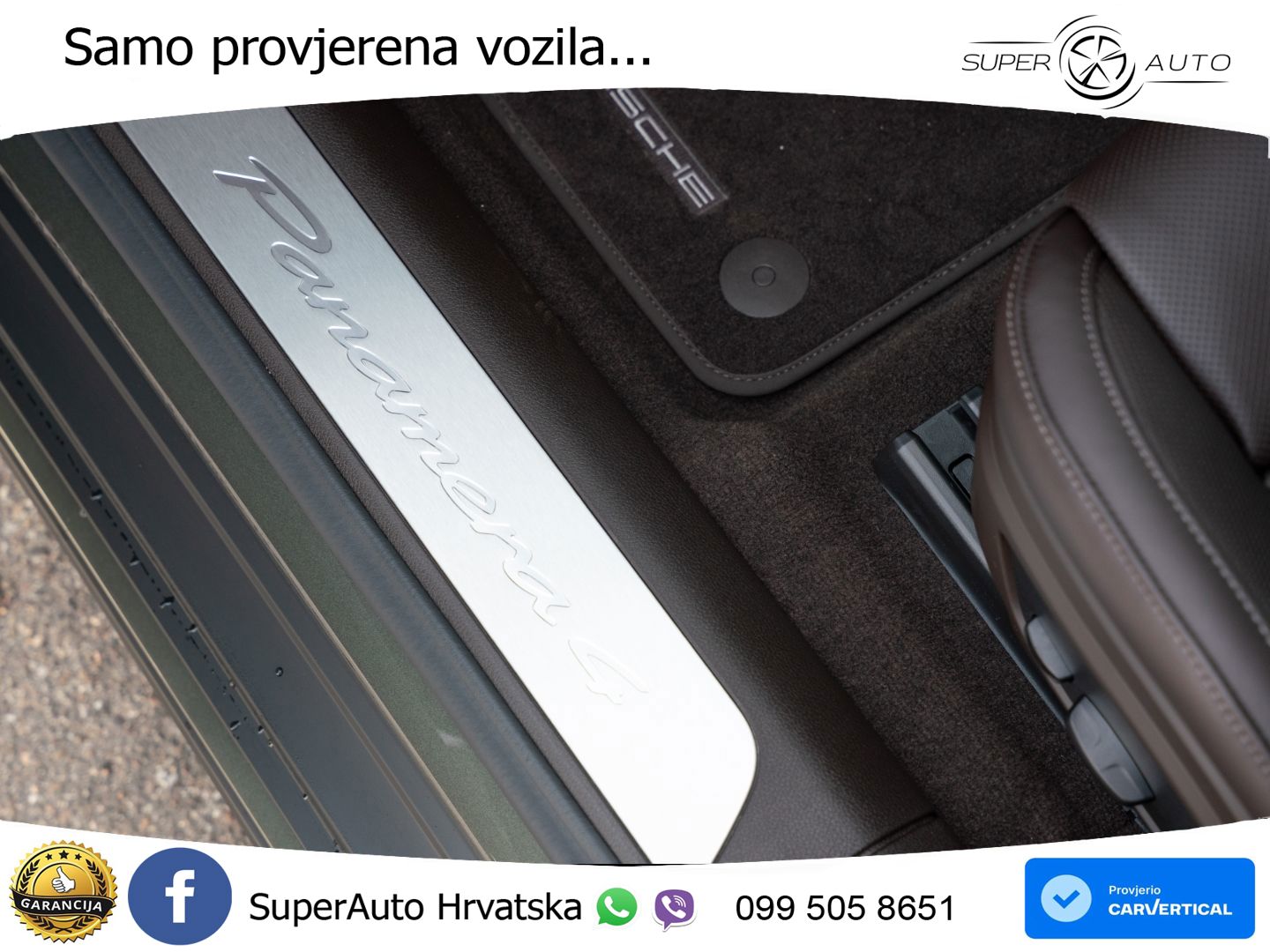Porsche Panamera 4 2.9 V6 (470 KS) E-Hybrid PDK ZRAČNI+ACC+GR SJED+KAM+PANO