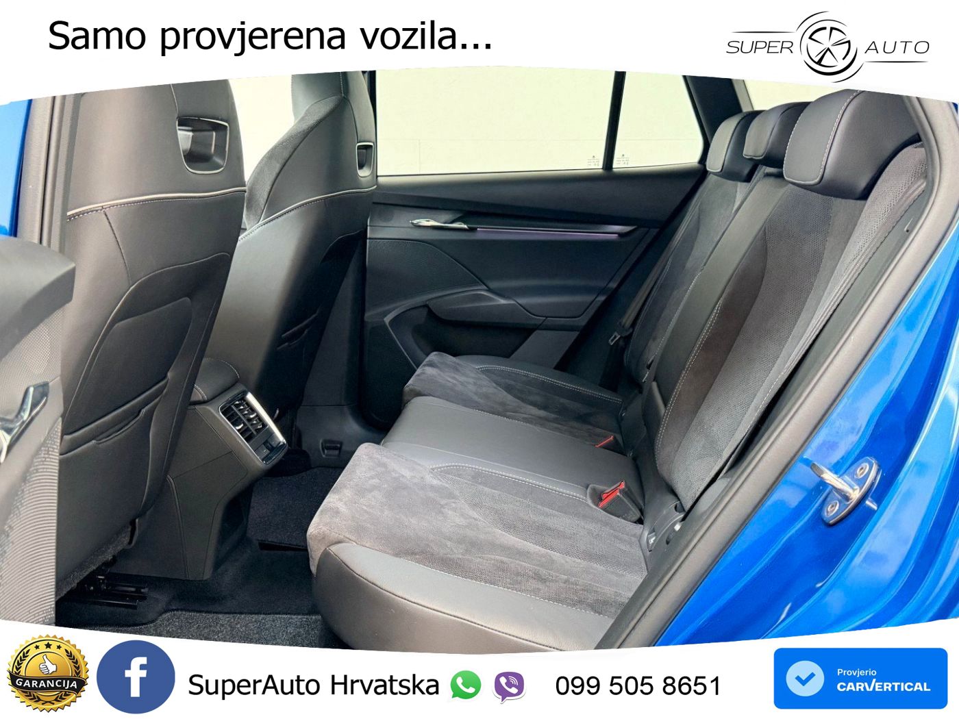 Škoda Enyaq iV 80 82 kWh (204 KS) SportLine LED+GR SJED+ACC