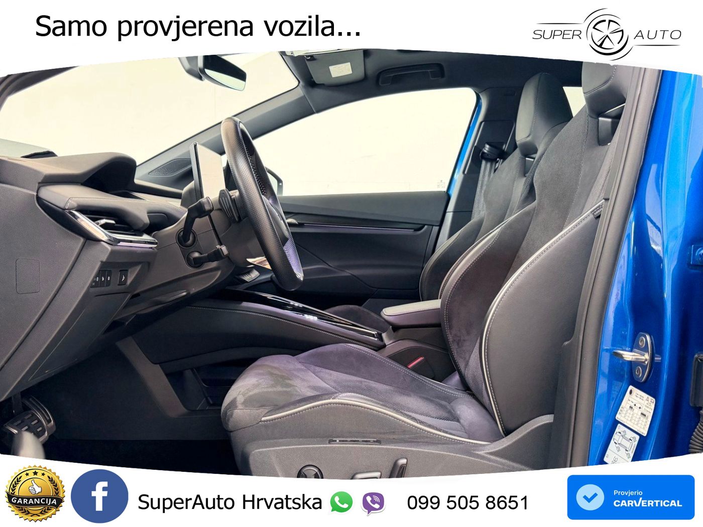 Škoda Enyaq iV 80 82 kWh (204 KS) SportLine LED+GR SJED+ACC
