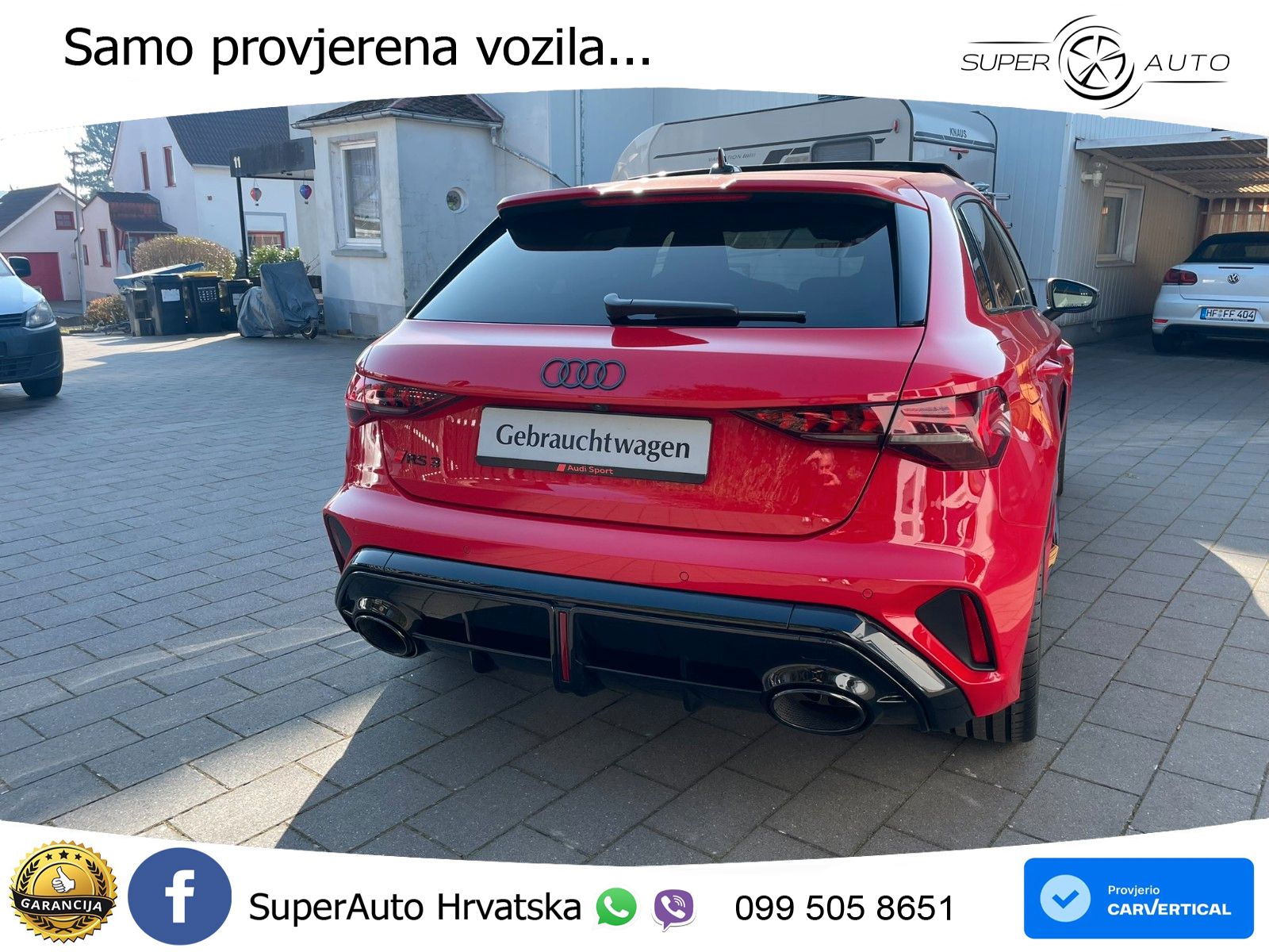 Audi RS3 Sedan 2.5 TFSI (400 KS) quattro S tronic LED+GR SJED+ACC