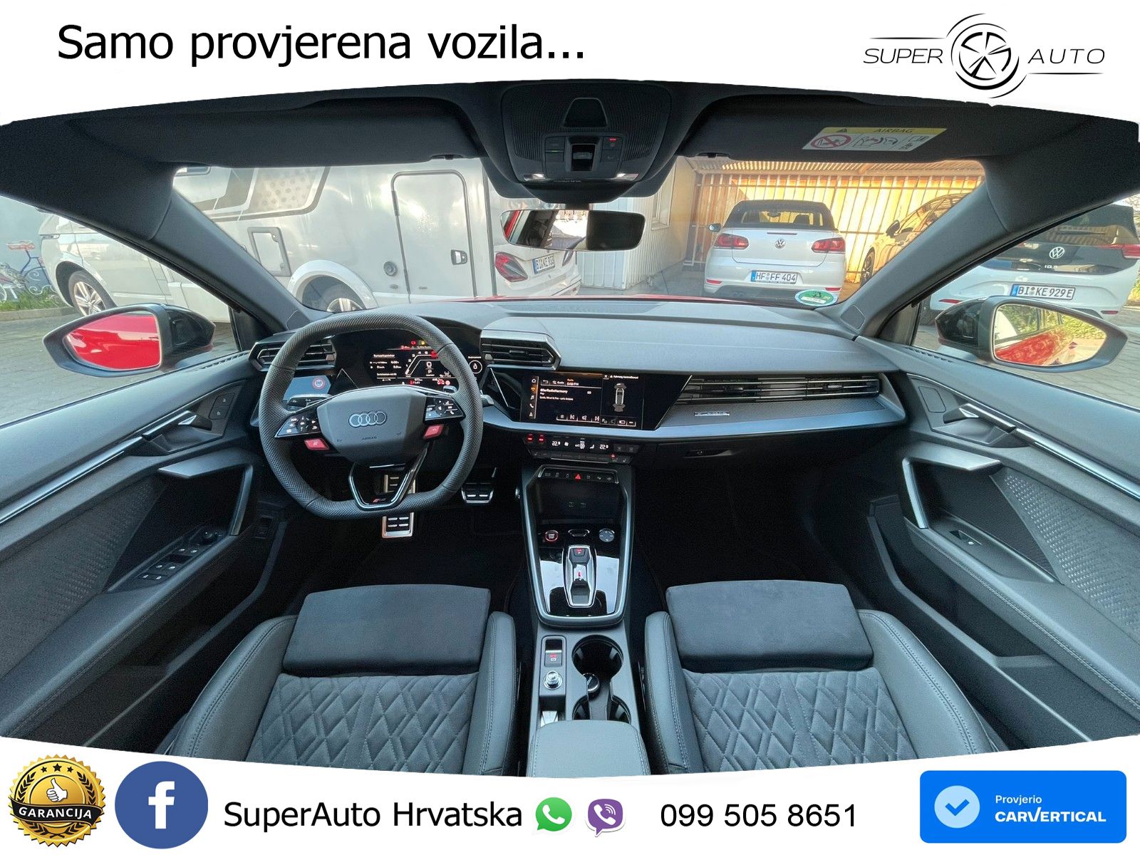 Audi RS3 Sedan 2.5 TFSI (400 KS) quattro S tronic LED+GR SJED+ACC