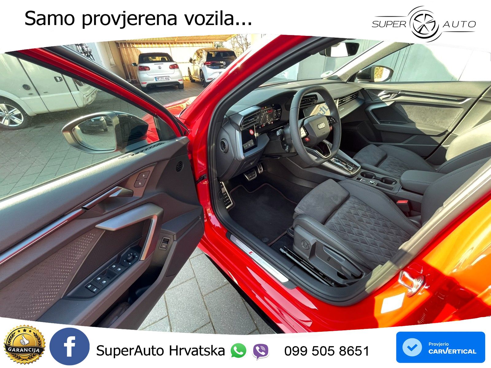 Audi RS3 Sedan 2.5 TFSI (400 KS) quattro S tronic LED+GR SJED+ACC