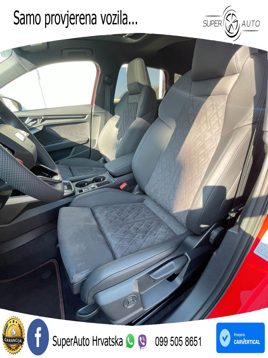Audi RS3 Sedan 2.5 TFSI (400 KS) quattro S tronic LED+GR SJED+ACC