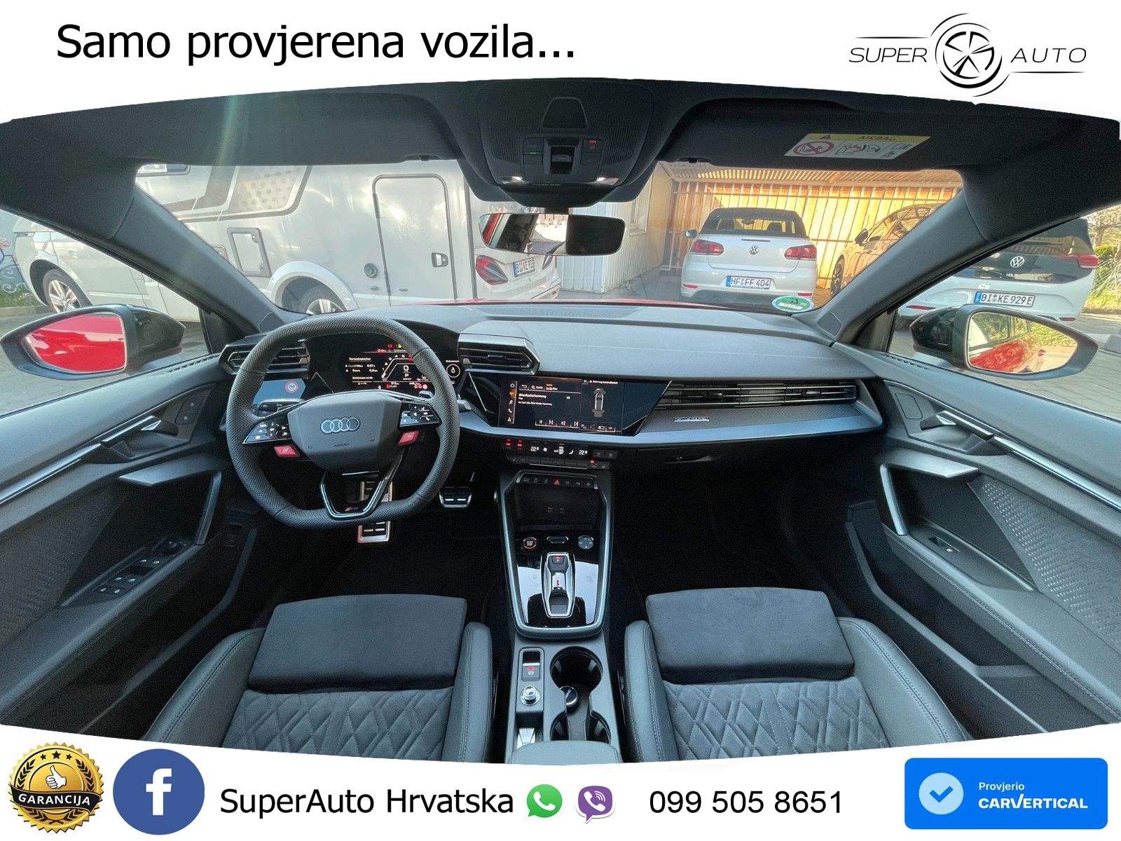 Audi RS3 Sedan 2.5 TFSI (400 KS) quattro S tronic LED+GR SJED+ACC
