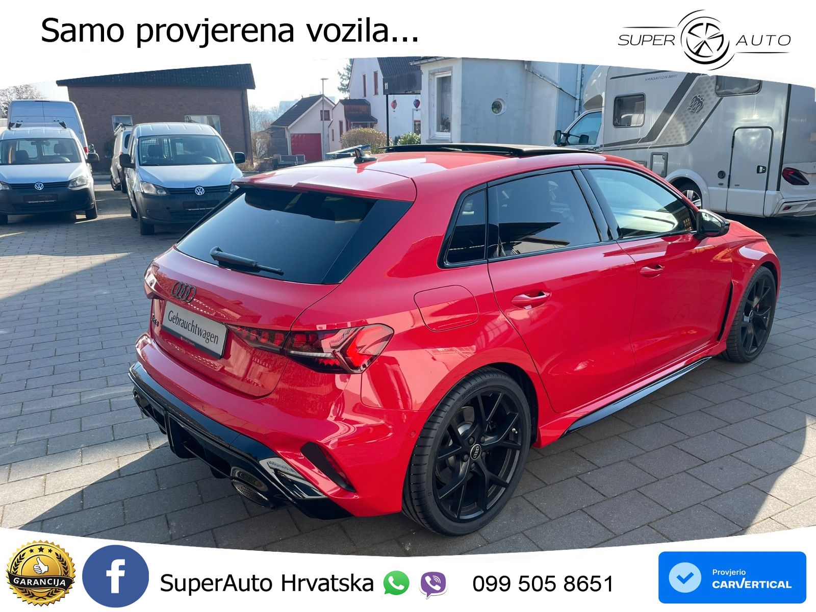Audi RS3 Sedan 2.5 TFSI (400 KS) quattro S tronic LED+GR SJED+ACC