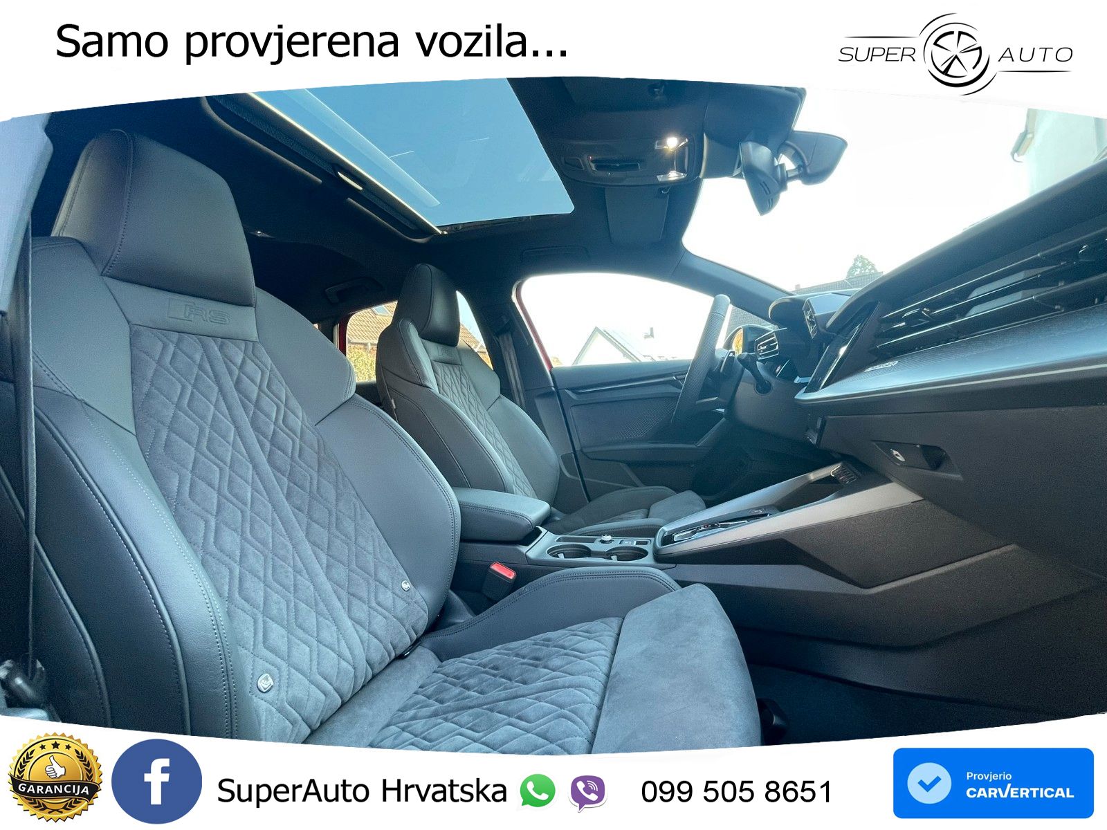 Audi RS3 Sedan 2.5 TFSI (400 KS) quattro S tronic LED+GR SJED+ACC