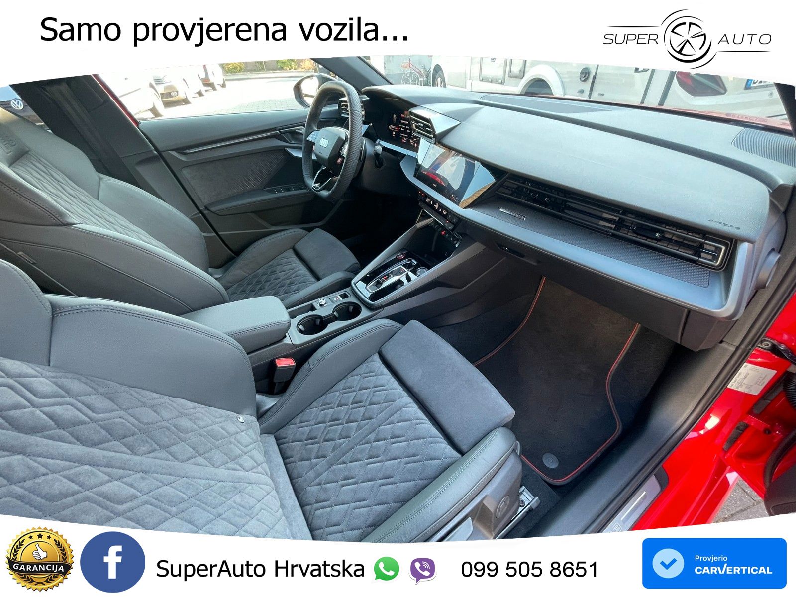 Audi RS3 Sedan 2.5 TFSI (400 KS) quattro S tronic LED+GR SJED+ACC