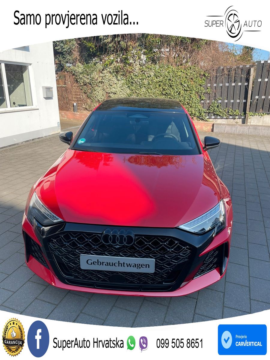 Audi RS3 Sedan 2.5 TFSI (400 KS) quattro S tronic LED+GR SJED+ACC